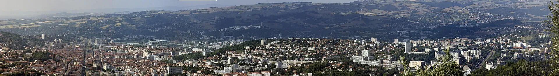 Vue de Saint-Étienne