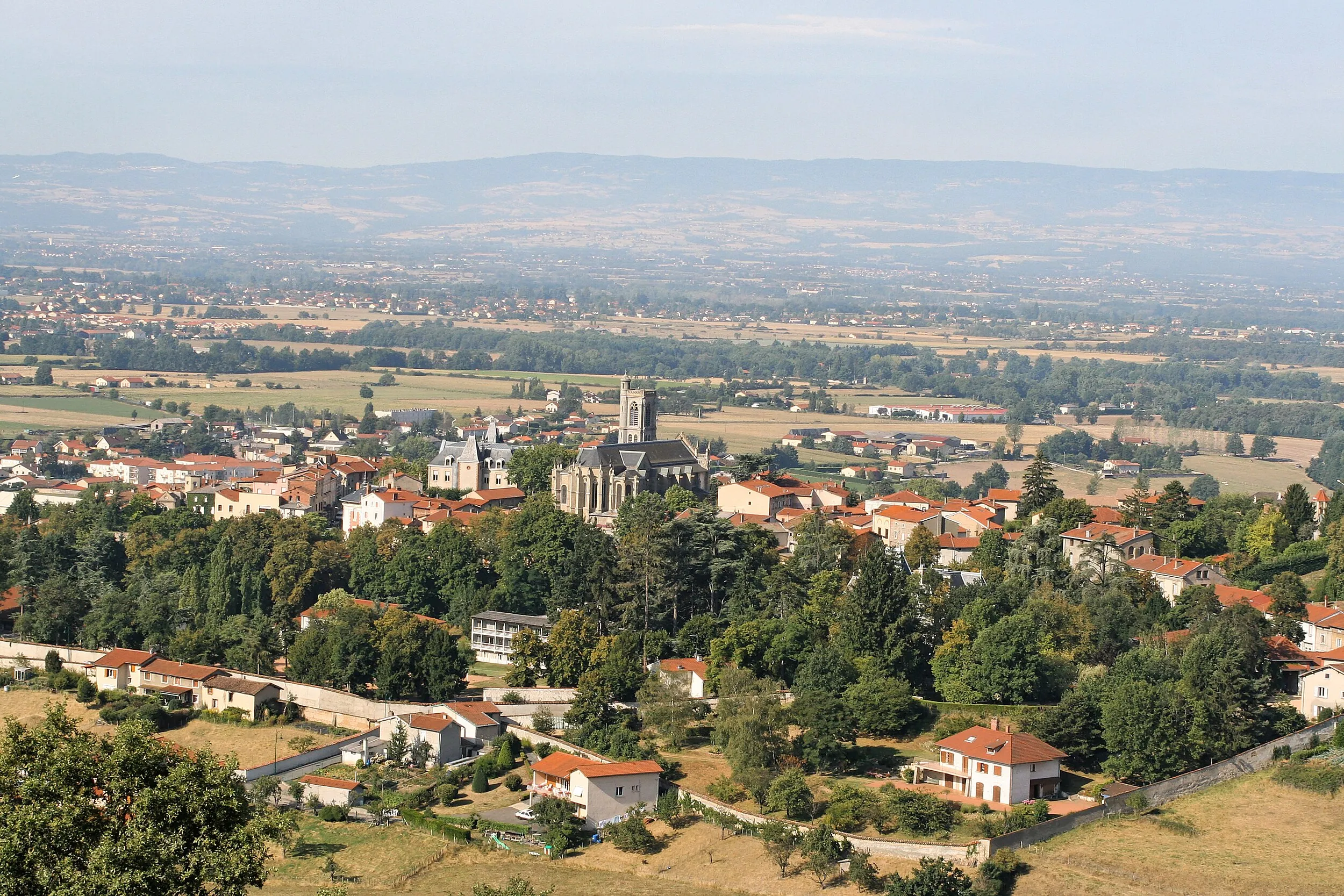 Vue de Saint-Galmier
