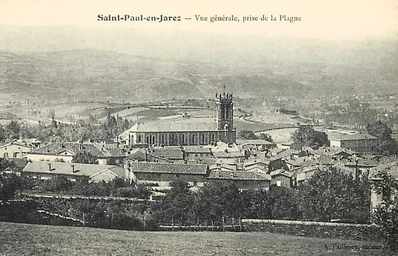 Vue de Saint-Paul-en-Jarez