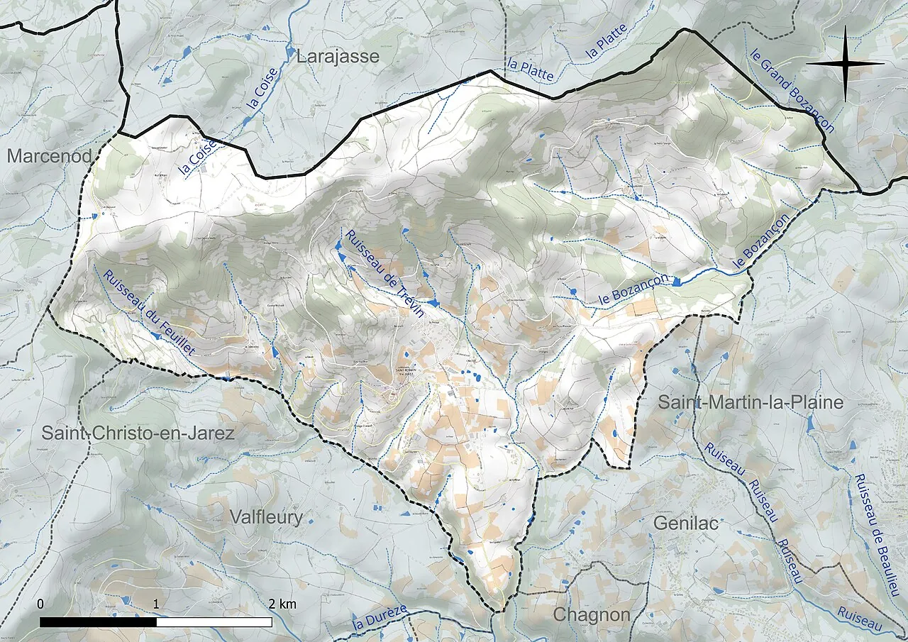 Vue de Saint-Romain-en-Jarez