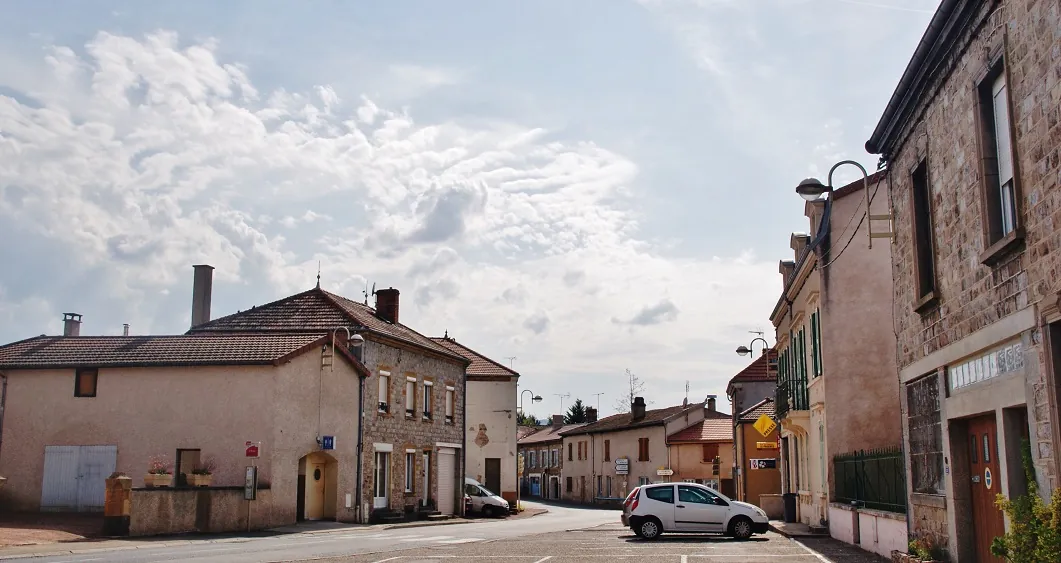 Vue de Saint-Romain-la-Motte