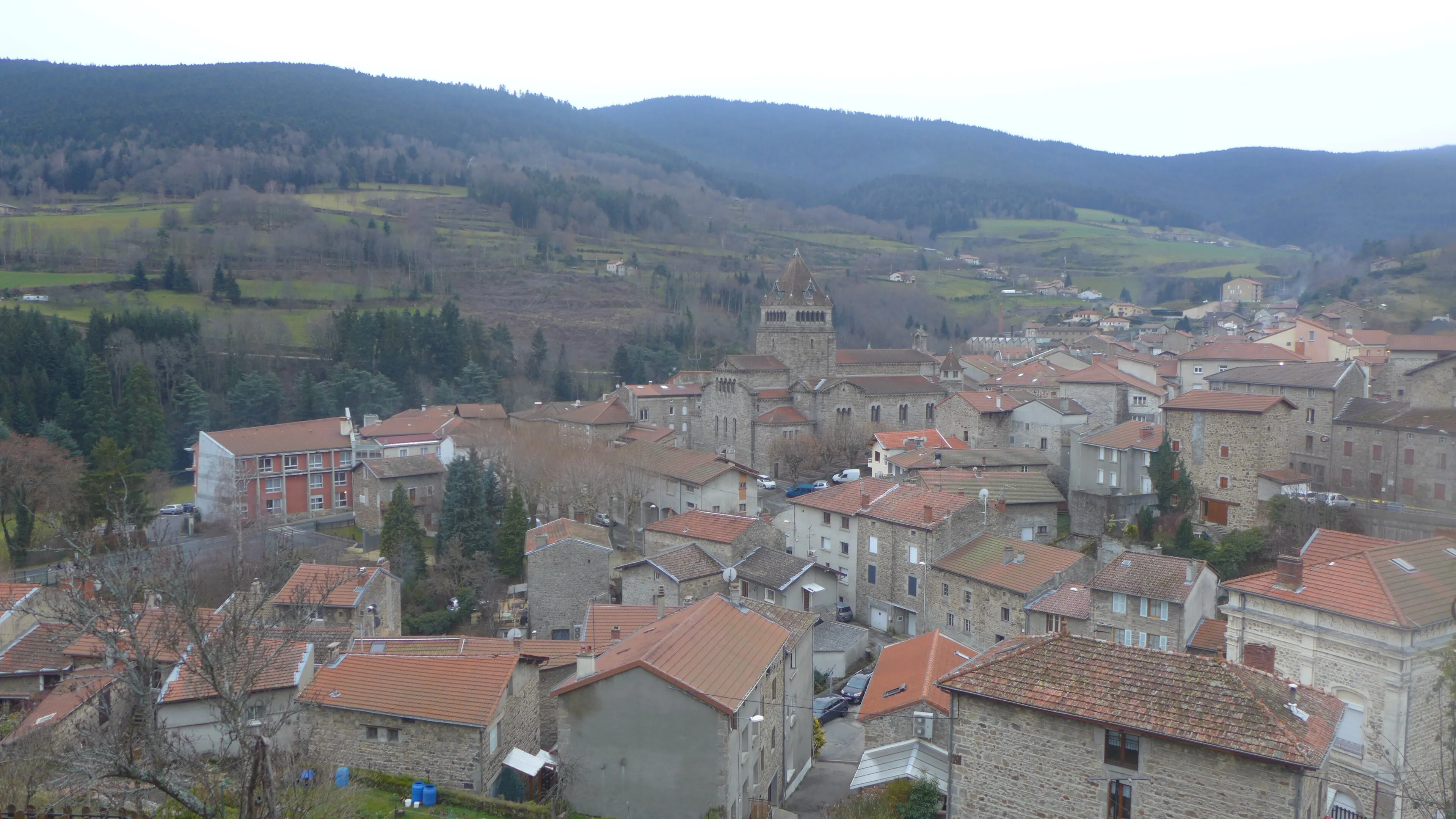 Vue de Saint-Sauveur-en-Rue