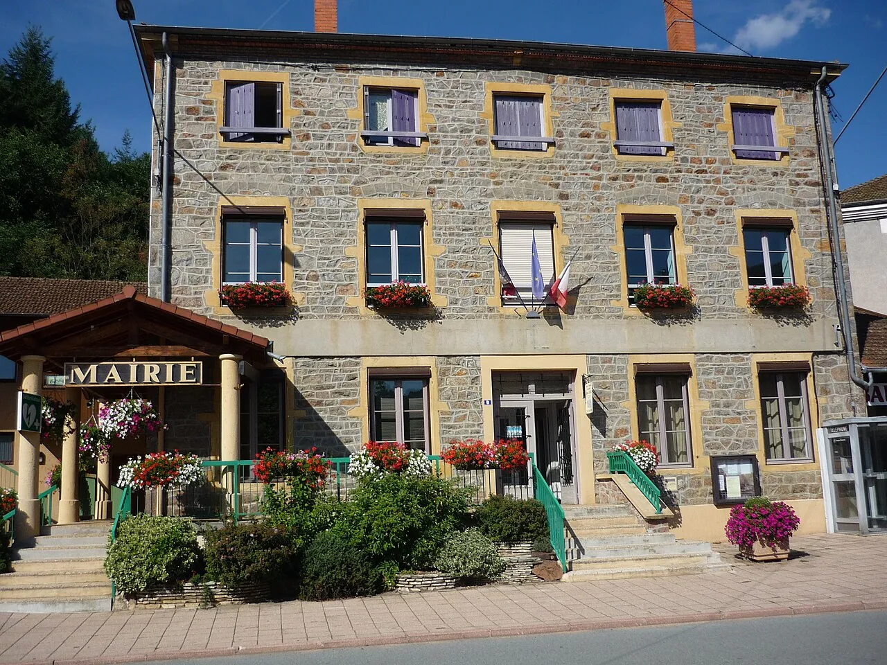 Vue de Saint-Victor-sur-Rhins