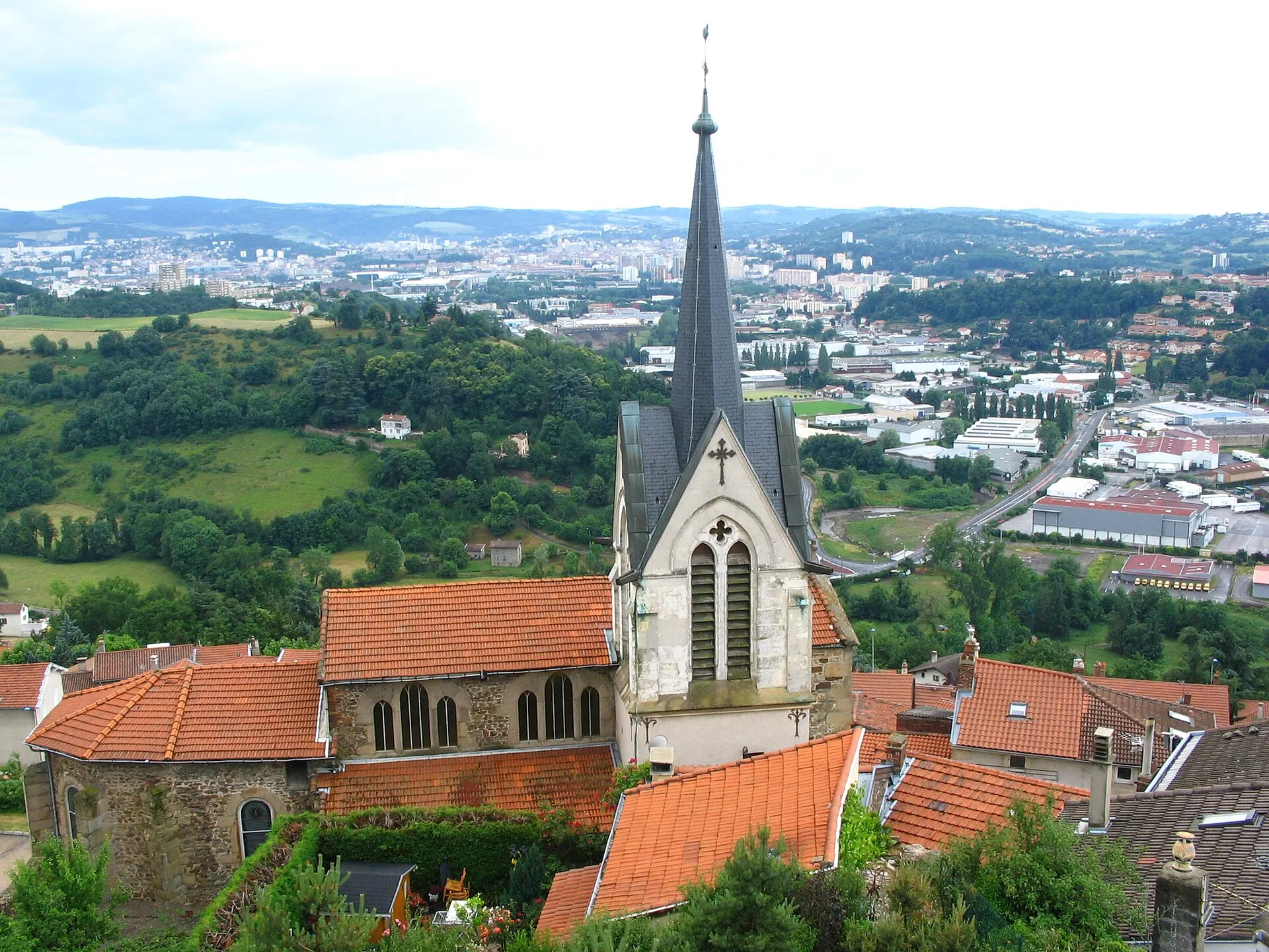 Vue de La Talaudière