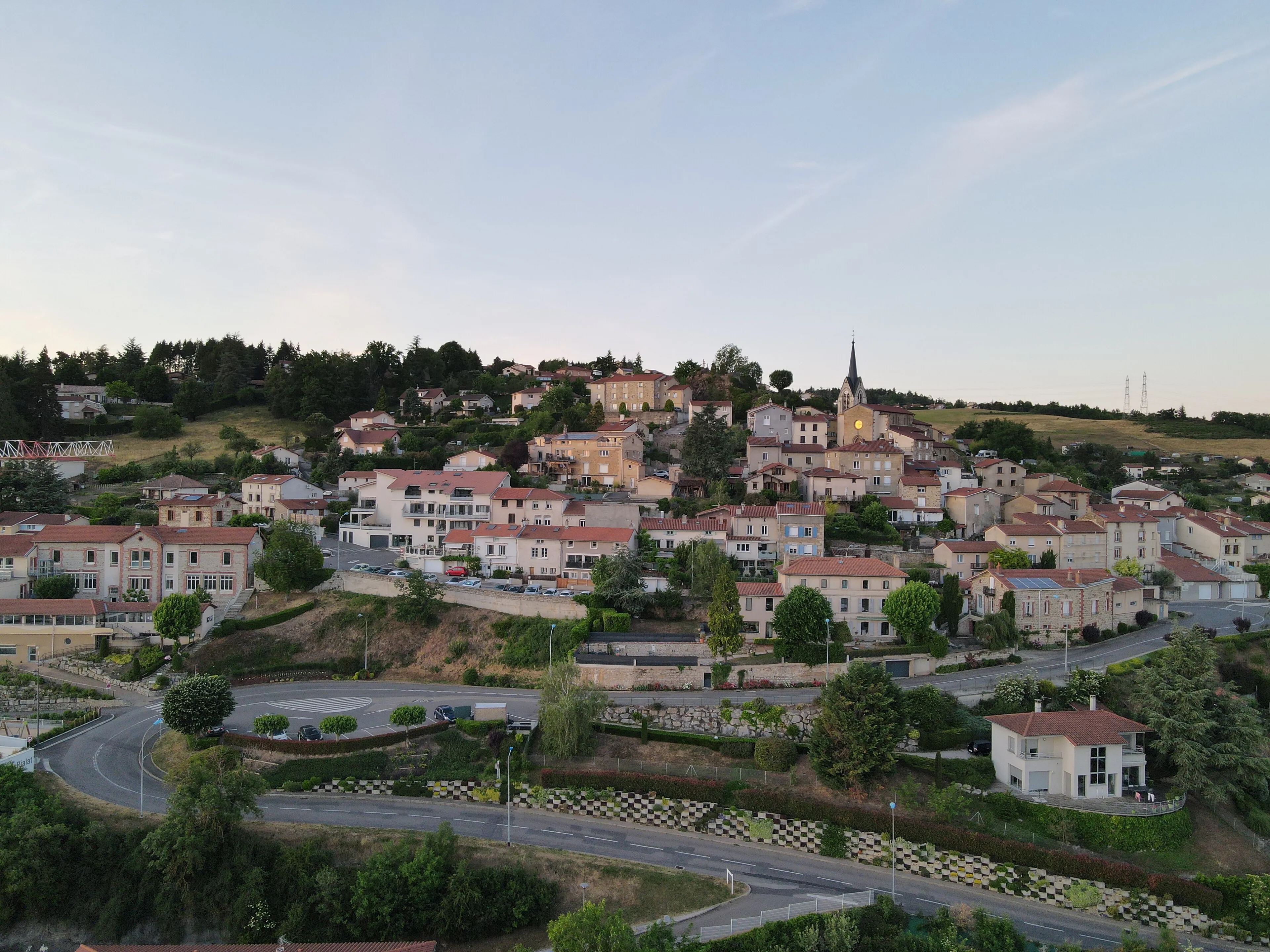 Vue de La Tour-en-Jarez