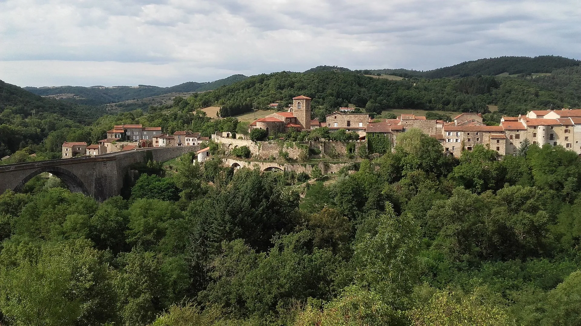 Vue de Brioude