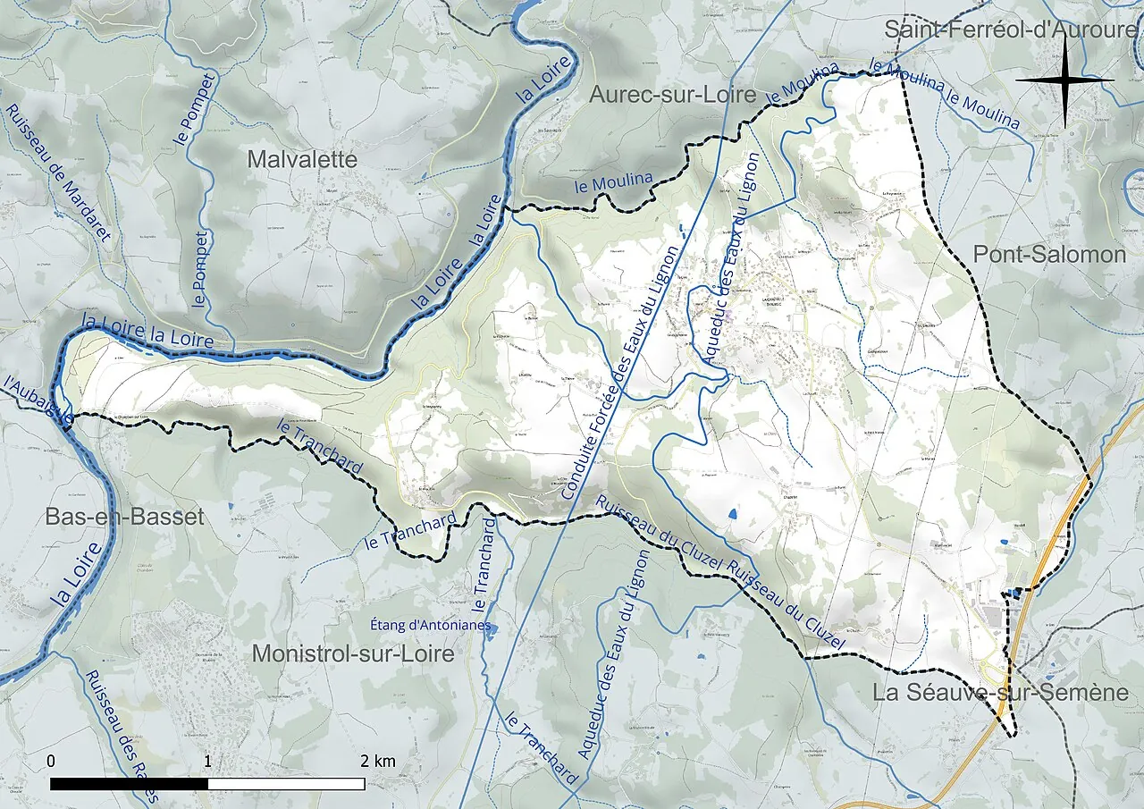 Vue de La Chapelle-d'Aurec