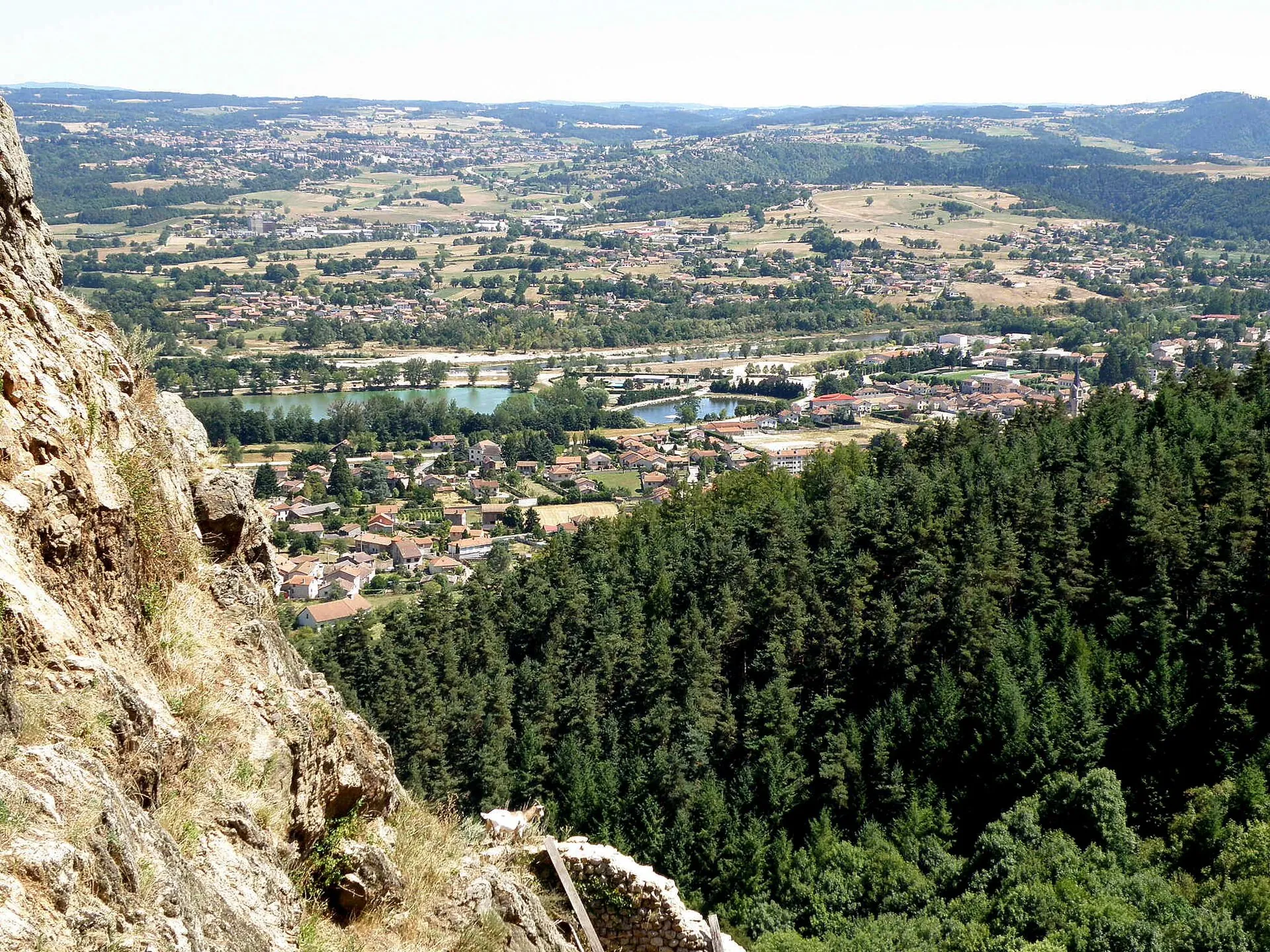 Vue de Monistrol-sur-Loire