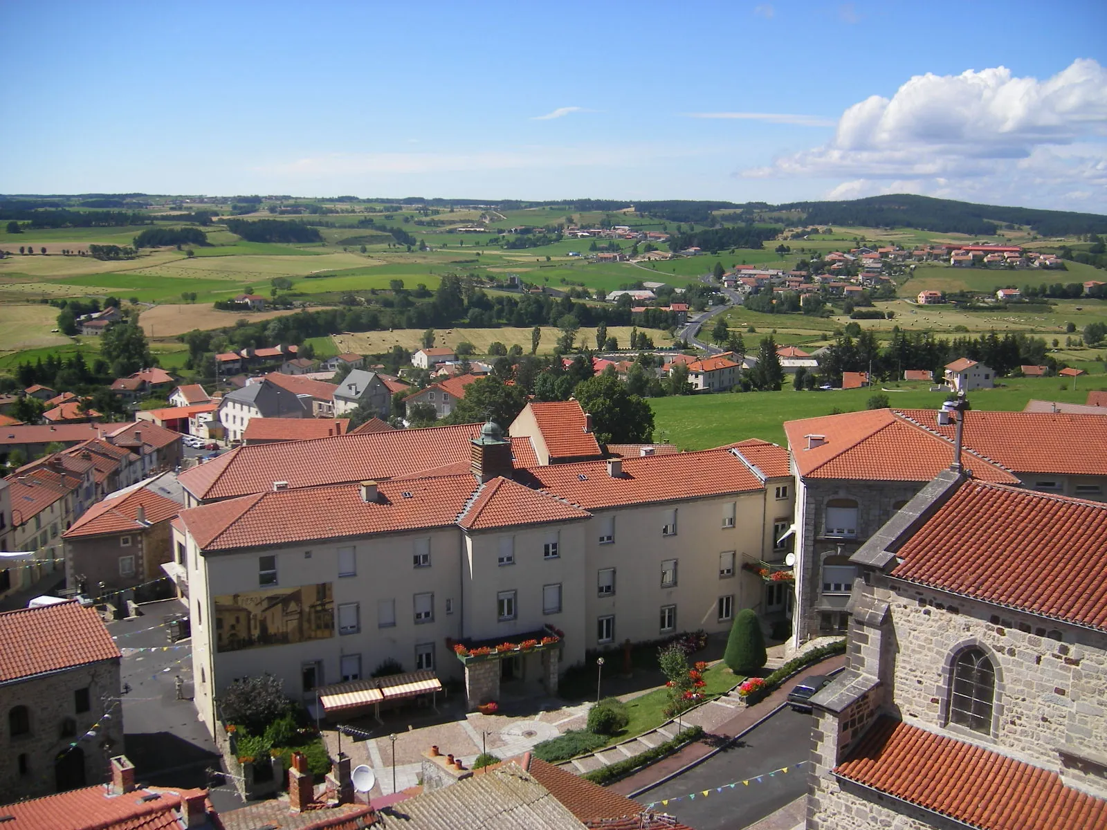 Vue de Saugues