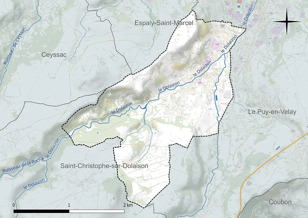 Vue de Vals-près-le-Puy