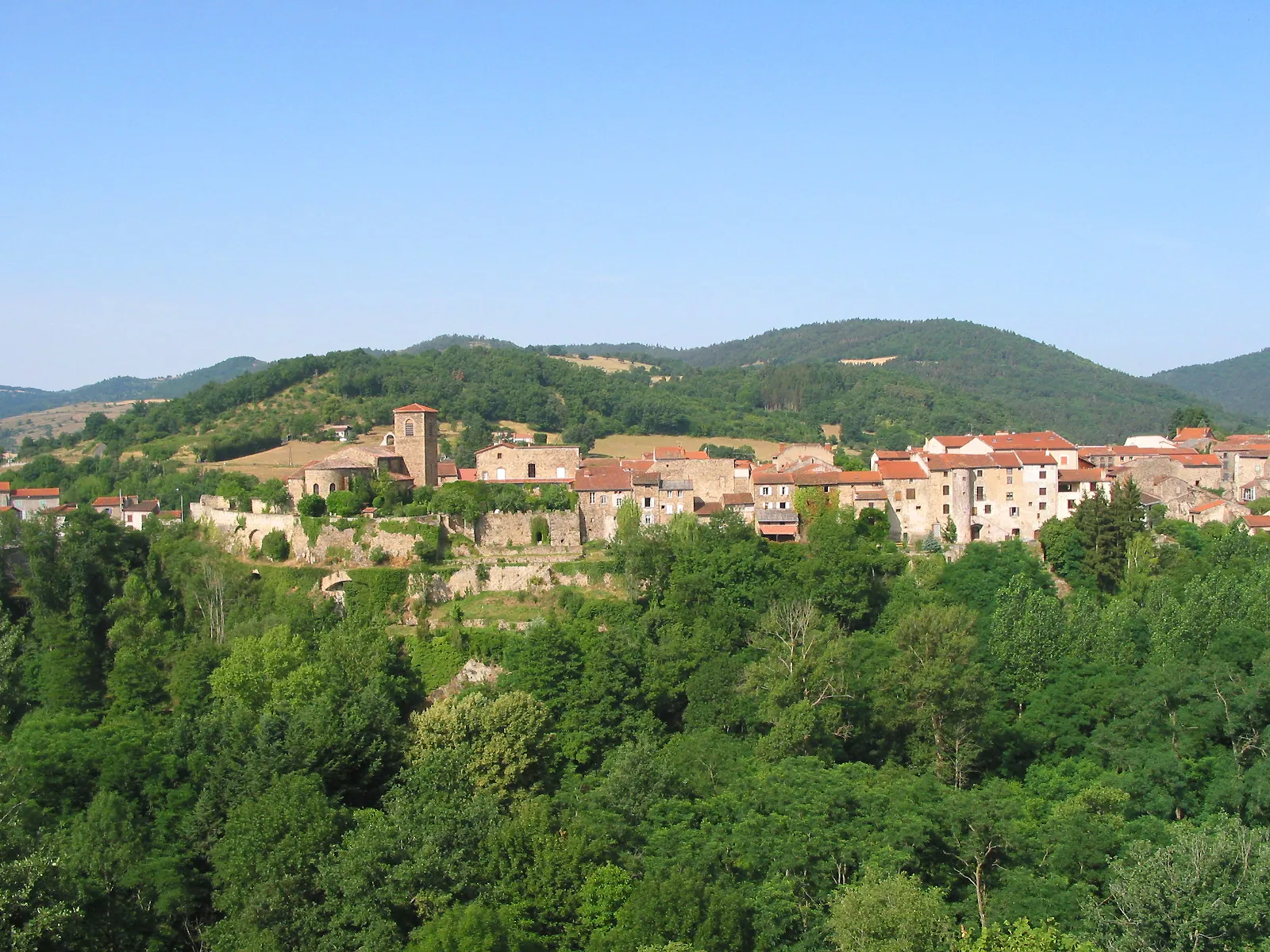 Vue de Vieille-Brioude