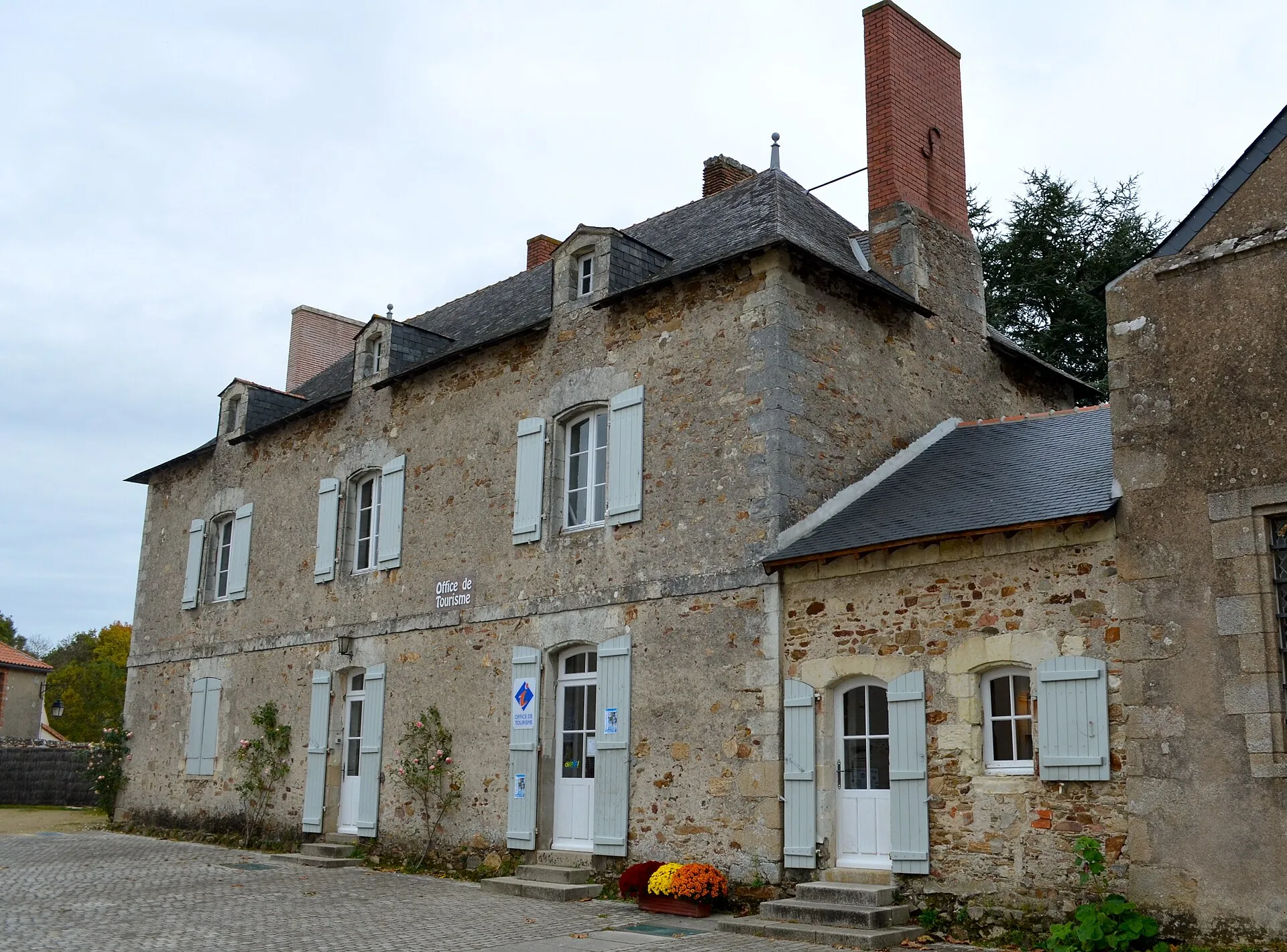 Vue de Saint-Philbert-de-Grand-Lieu