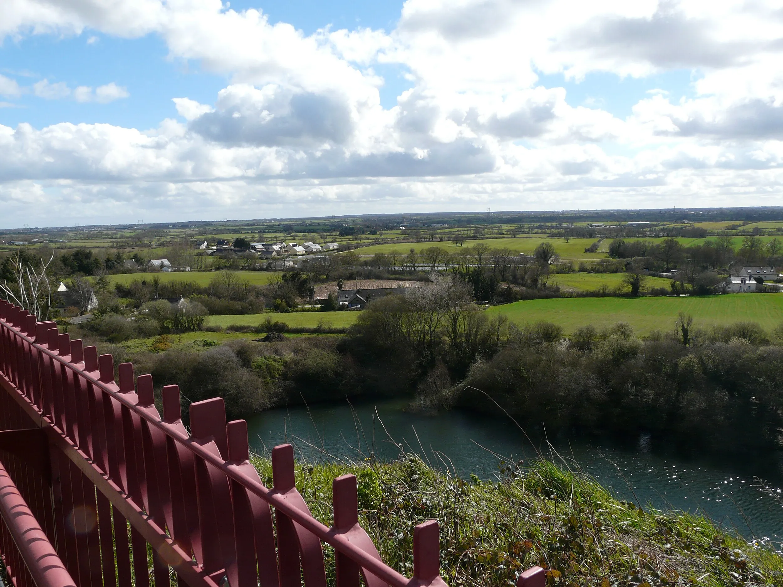Vue de Les Touches