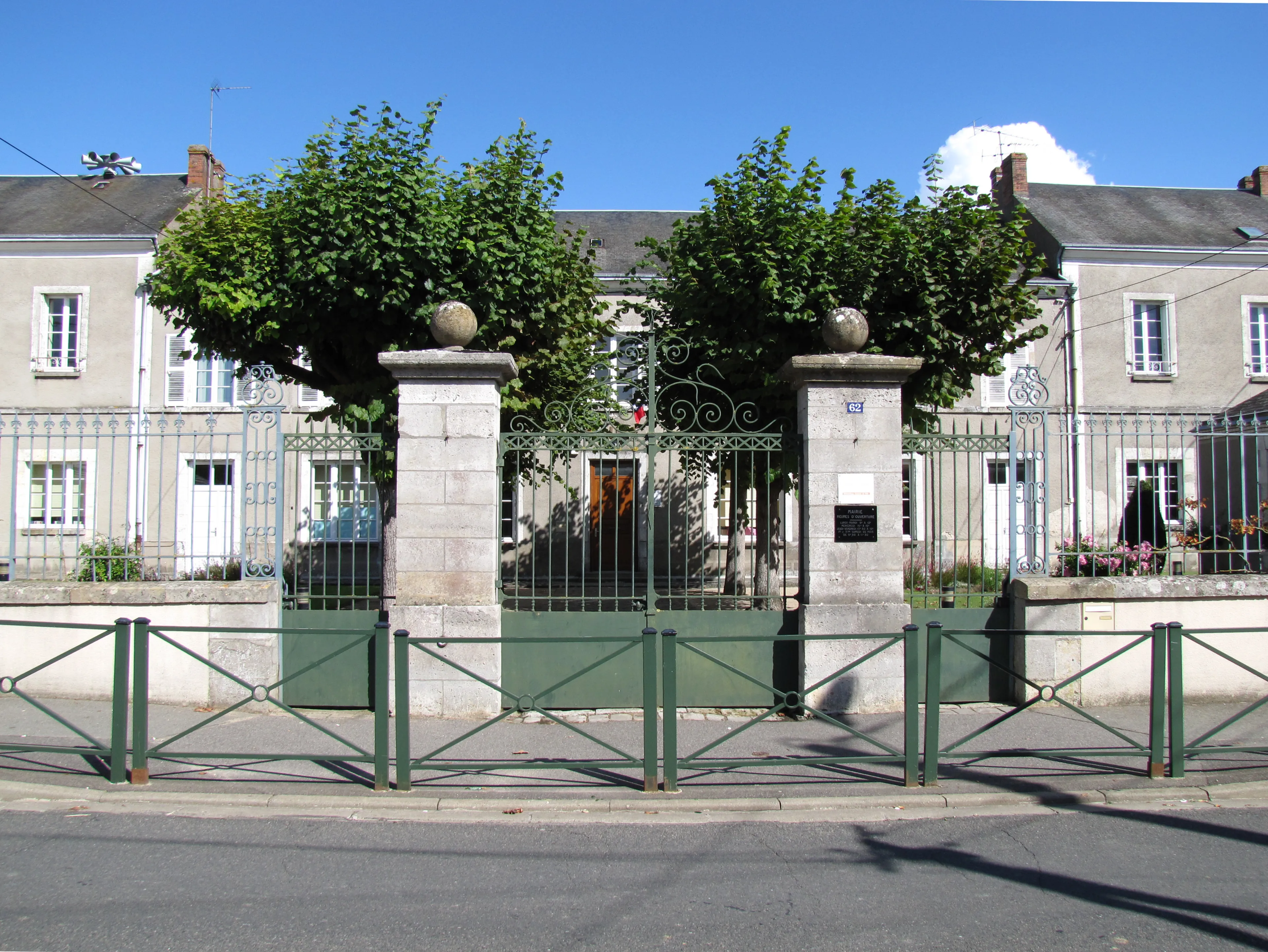 Vue de Bazoches-les-Gallerandes