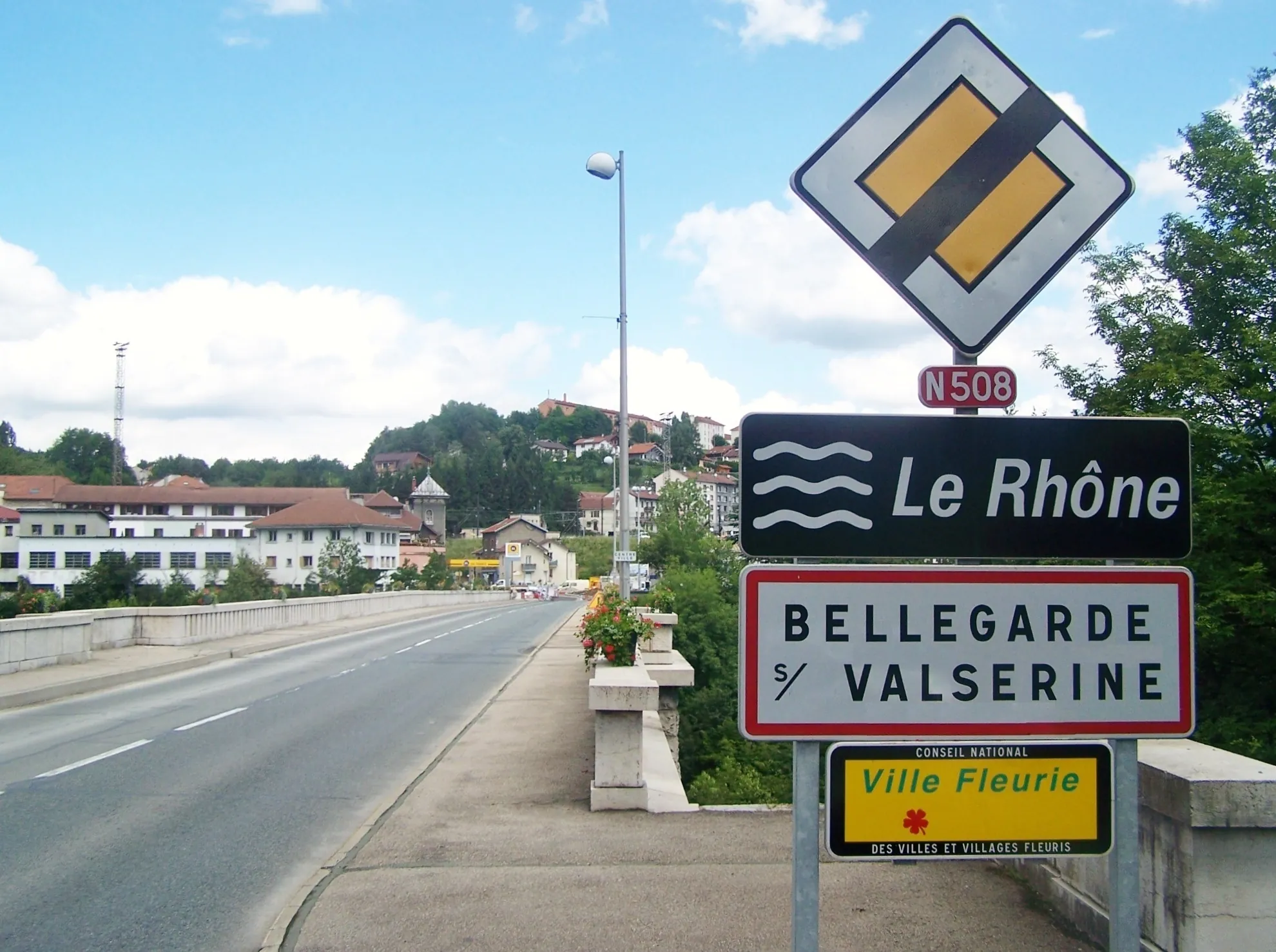 Vue de Bellegarde
