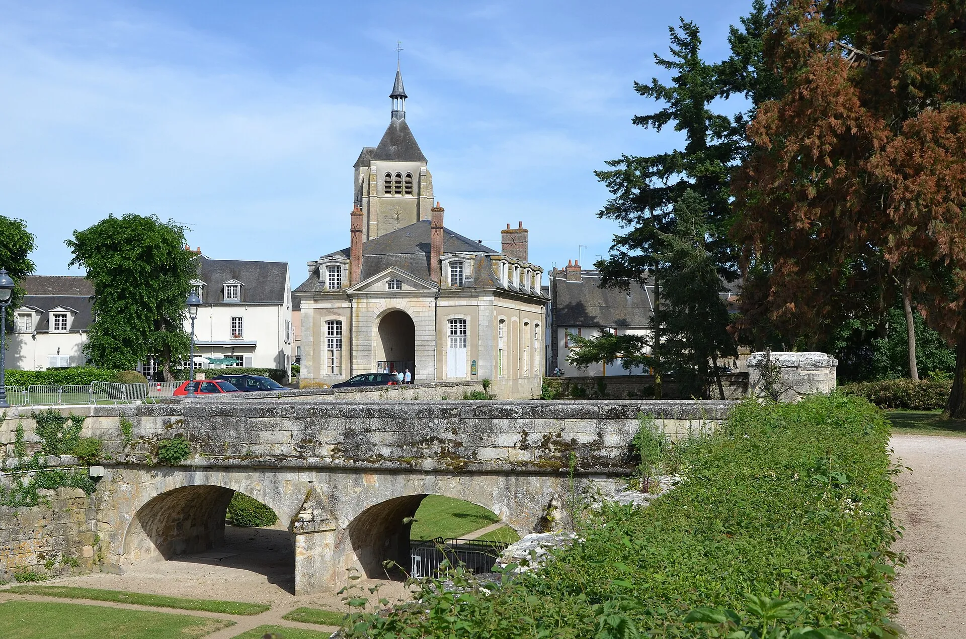 Vue de Châteauneuf-sur-Loire