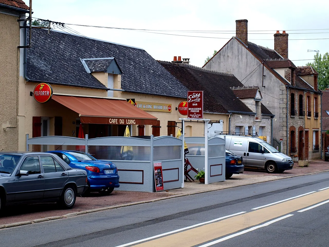 Vue de Fontenay-sur-Loing