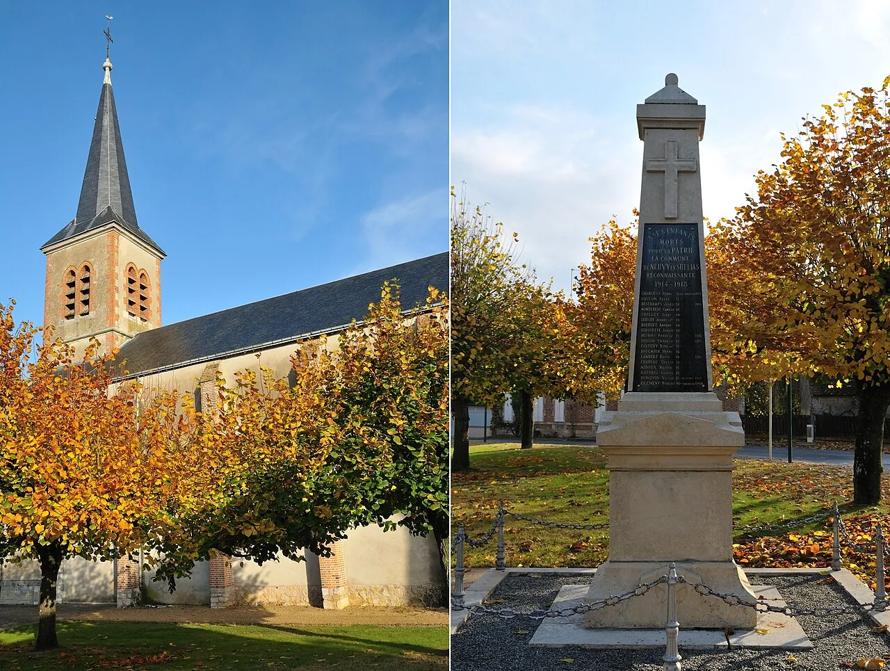 Vue de Neuvy-en-Sullias