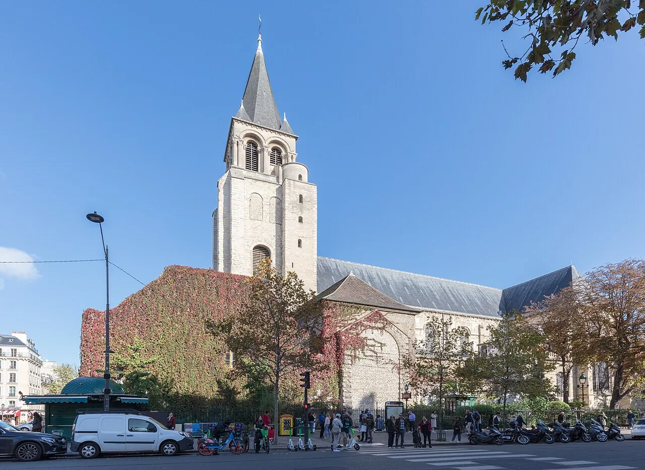 Vue de Saint-Germain-des-Prés
