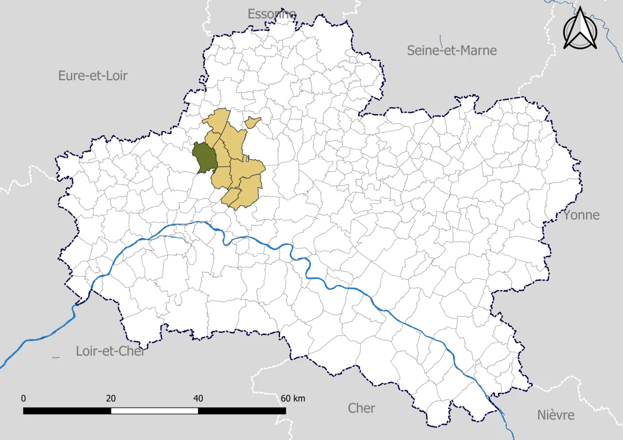 Vue de Saint-Lyé-la-Forêt