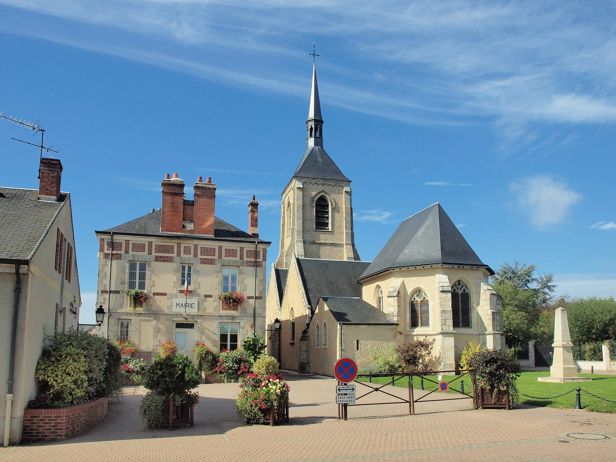 Vue de Saint-Martin-d'Abbat