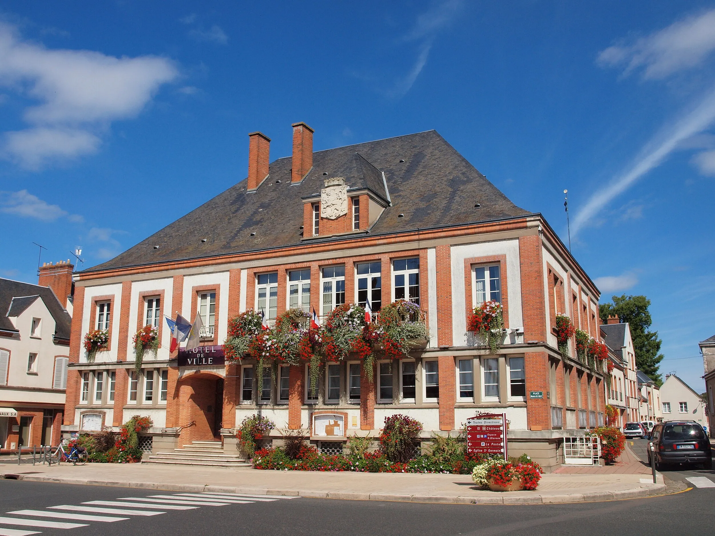 Vue de Sully-sur-Loire