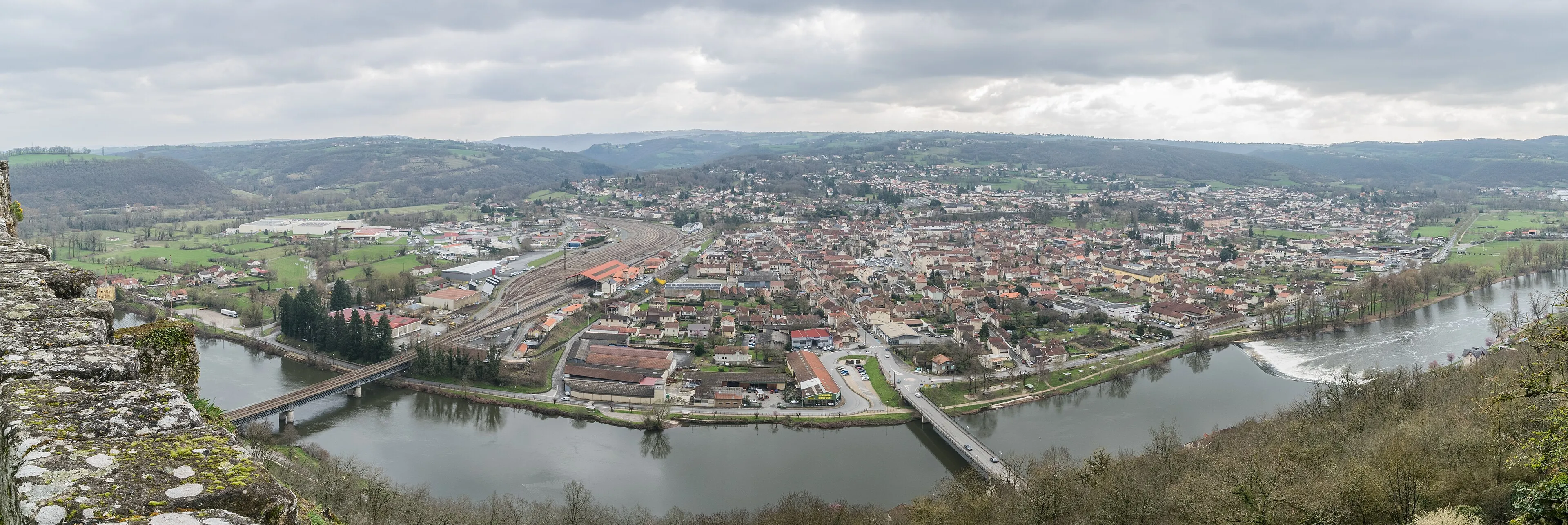 Vue de Capdenac