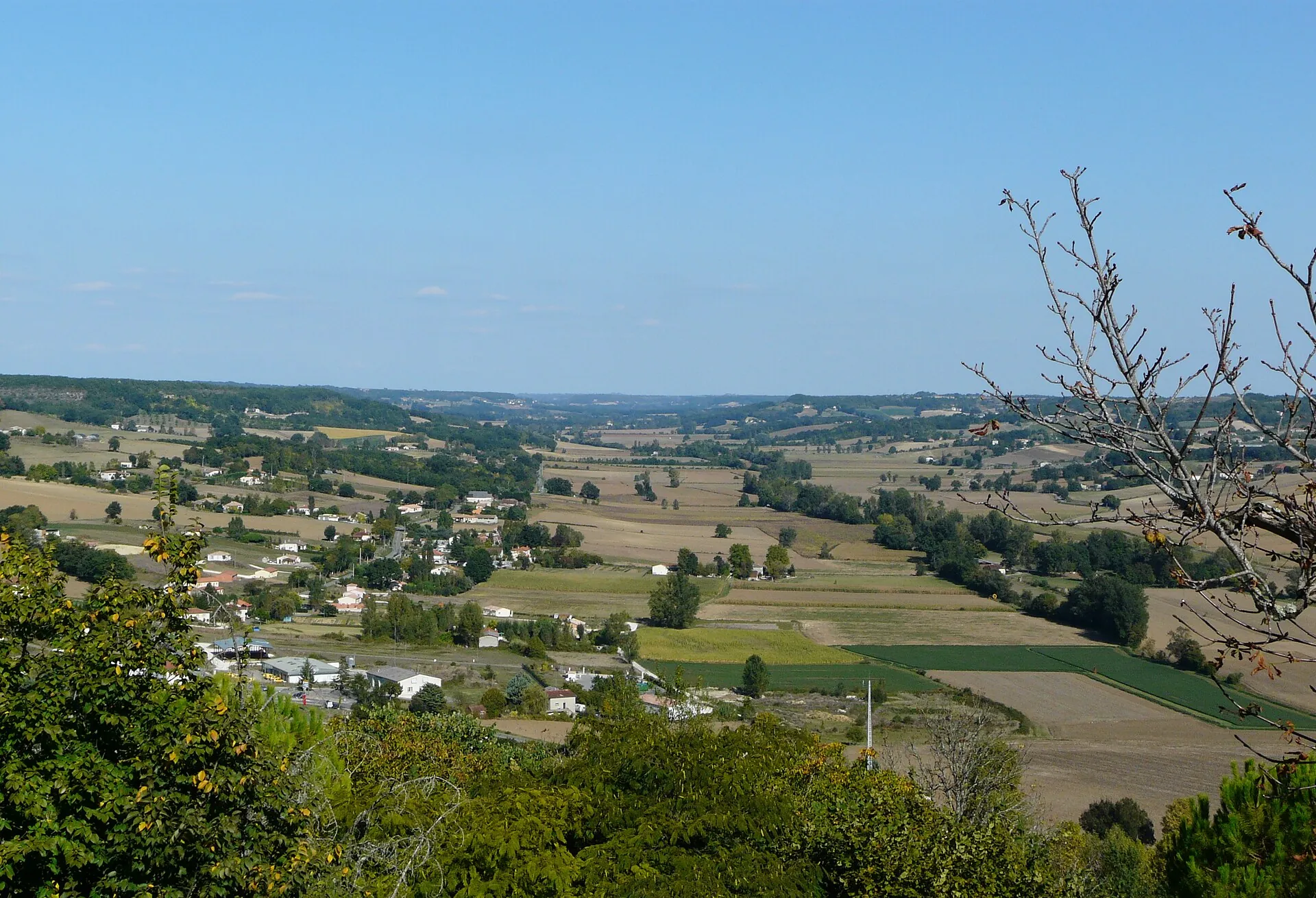 Vue de Castelnau-Montratier