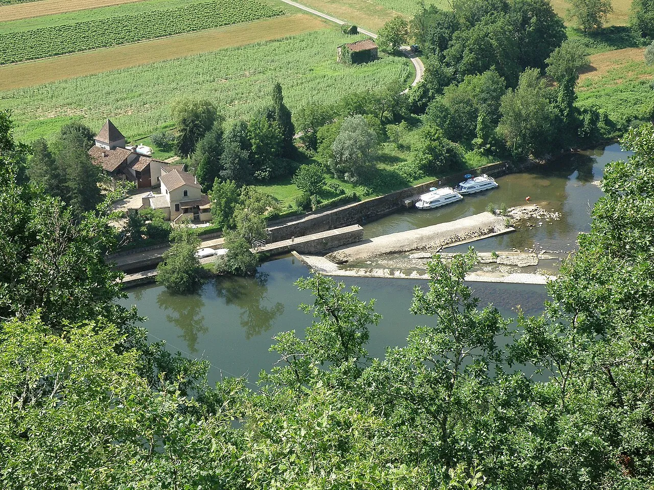 Vue de Mercuès