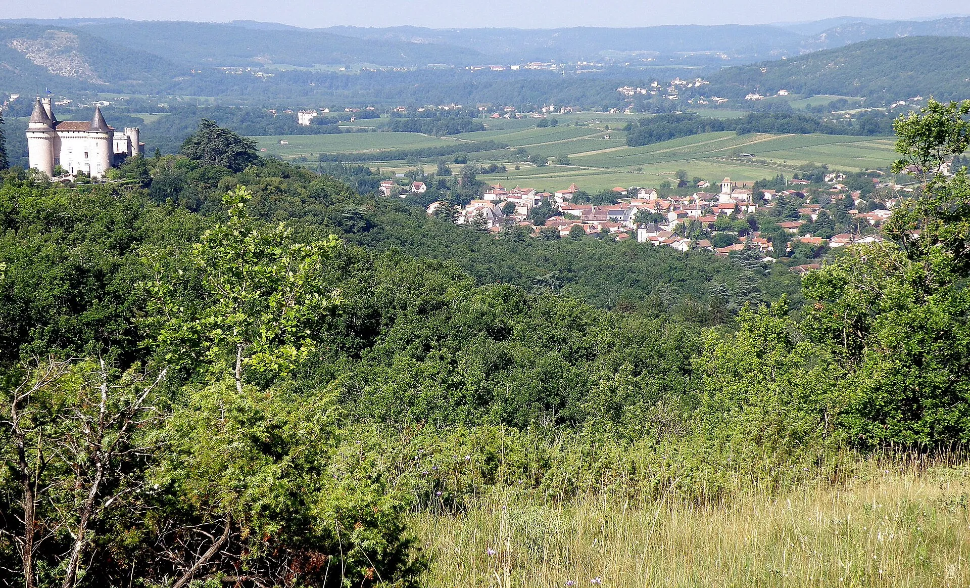 Vue de Pradines