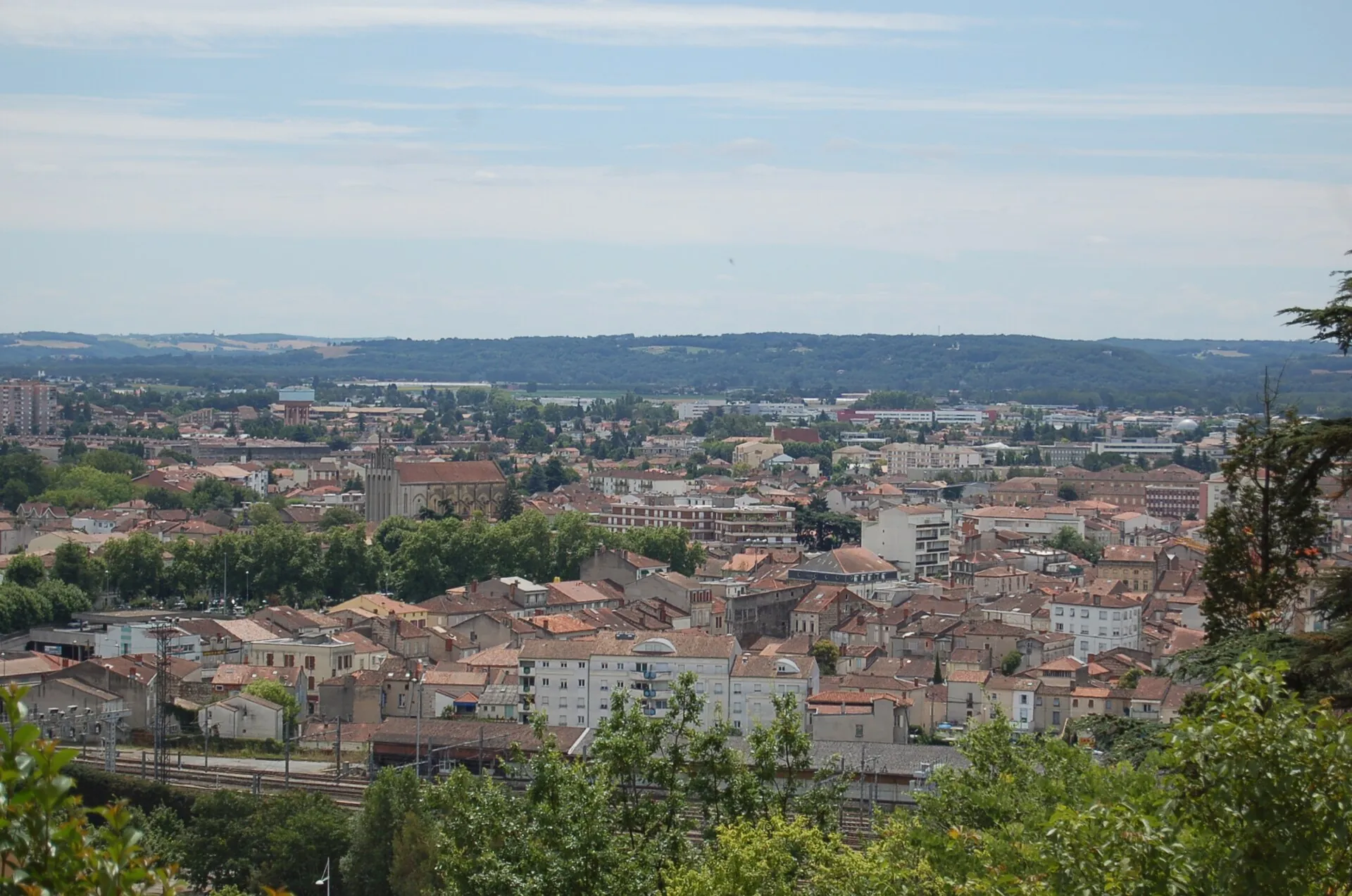 Vue de Boé