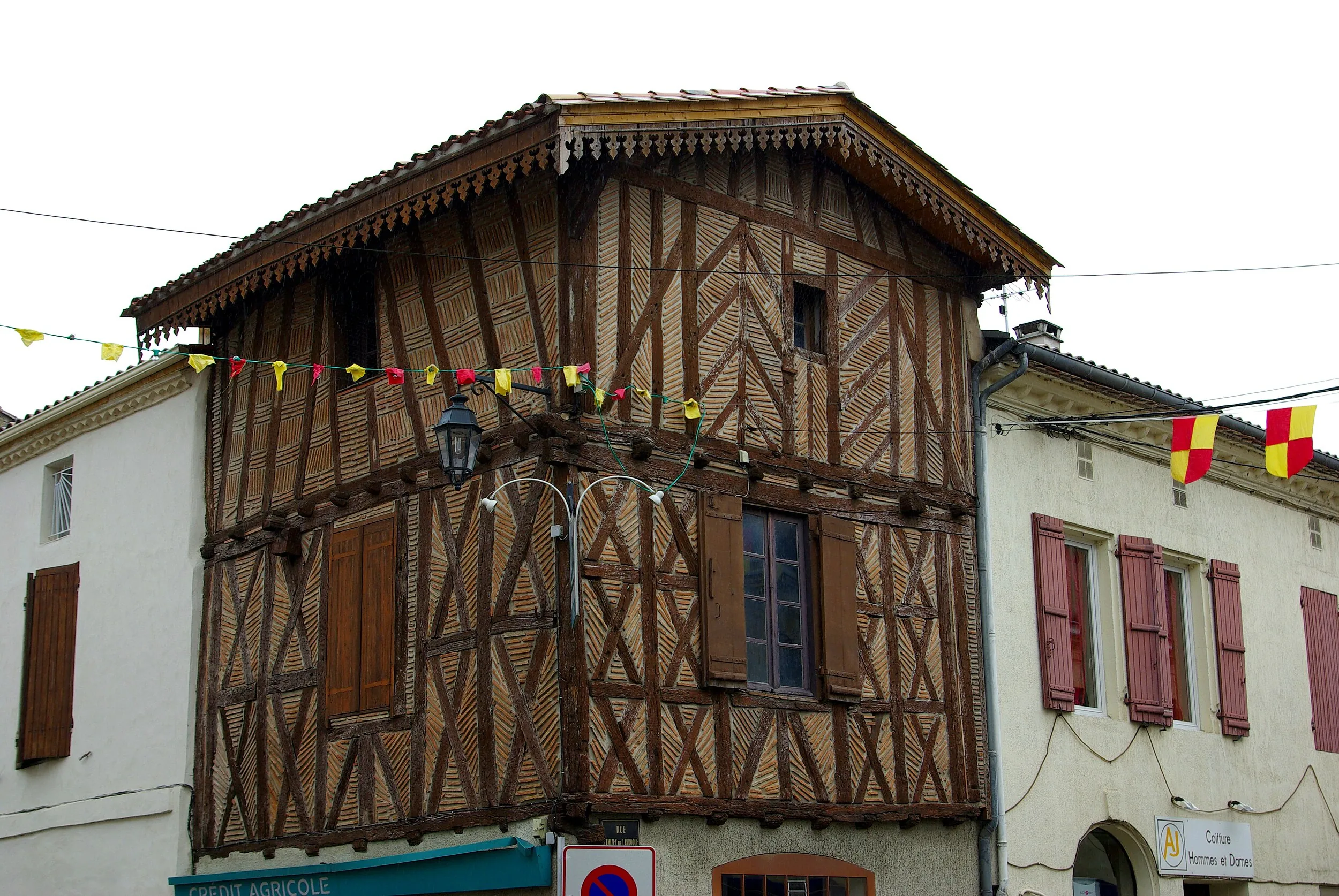 Vue de Gontaud-de-Nogaret