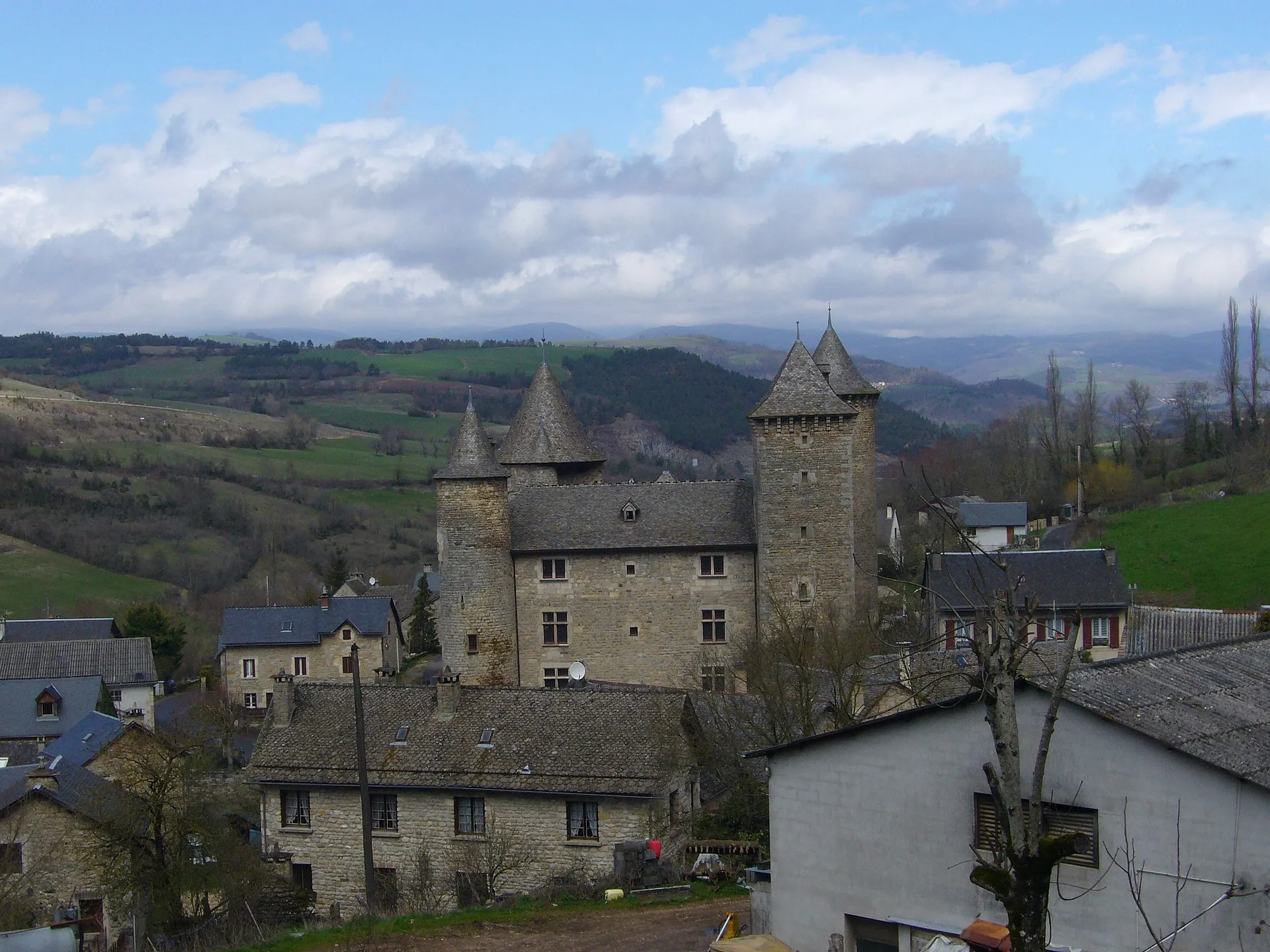 Vue de La Canourgue