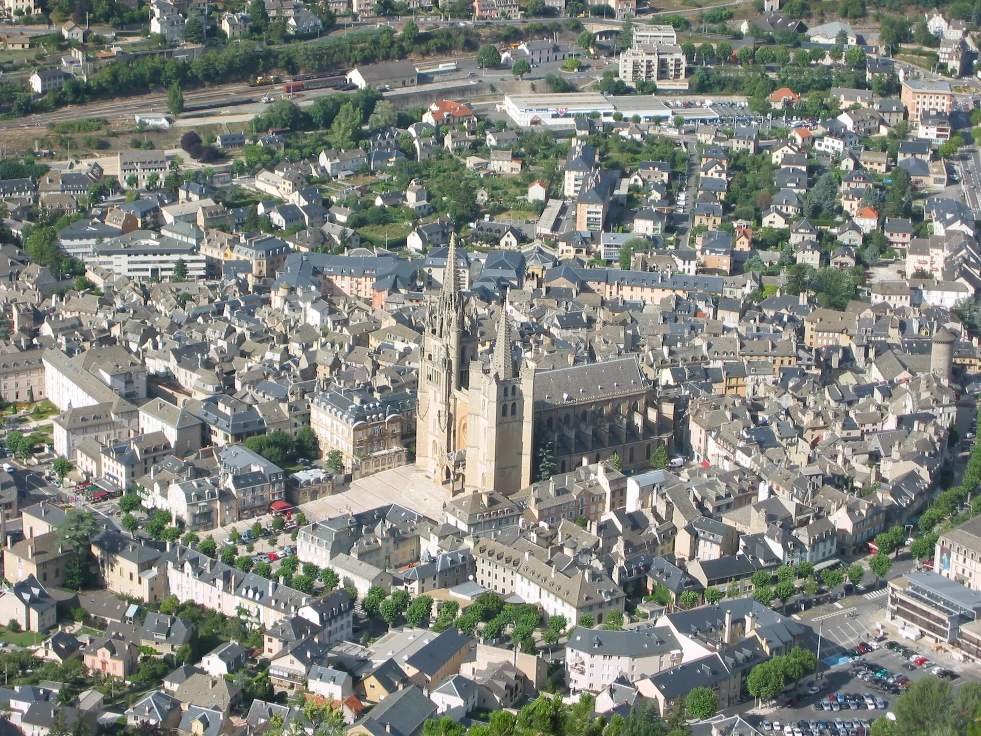 Vue de Mende