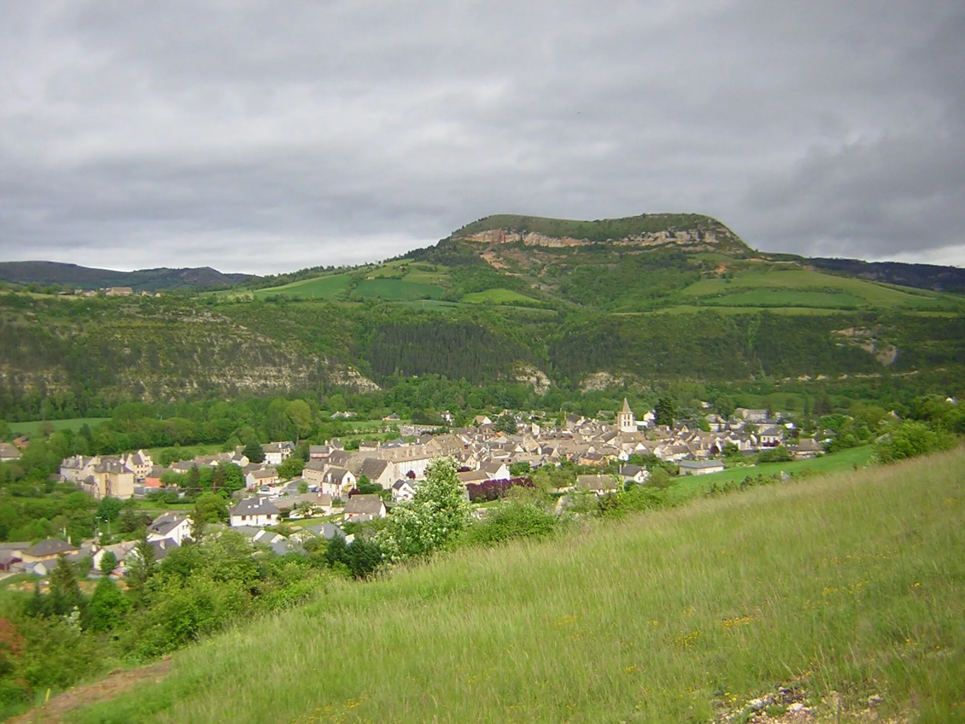 Vue de Bourgs sur Colagne
