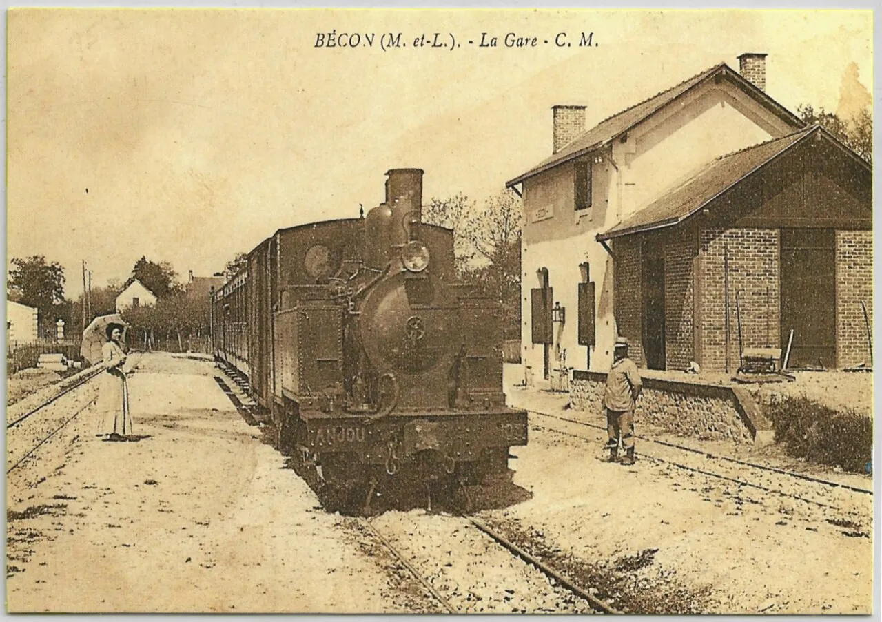 Vue de Bécon-les-Granits