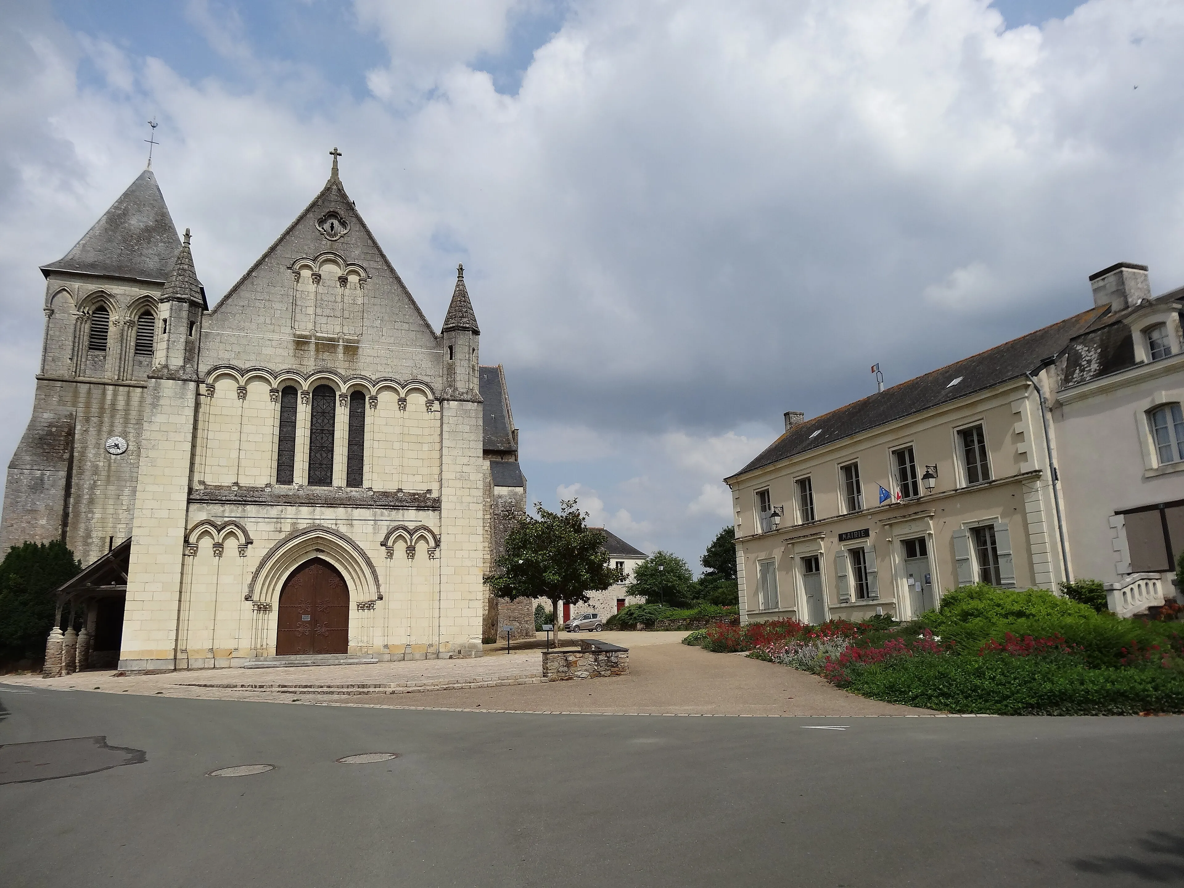 Vue de Blaison-Saint-Sulpice