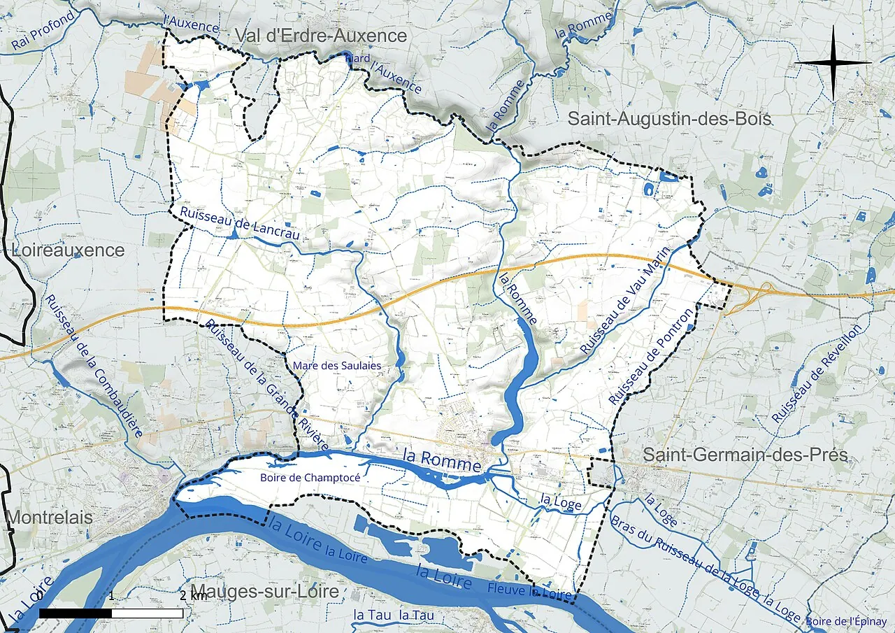 Vue de Champtocé-sur-Loire