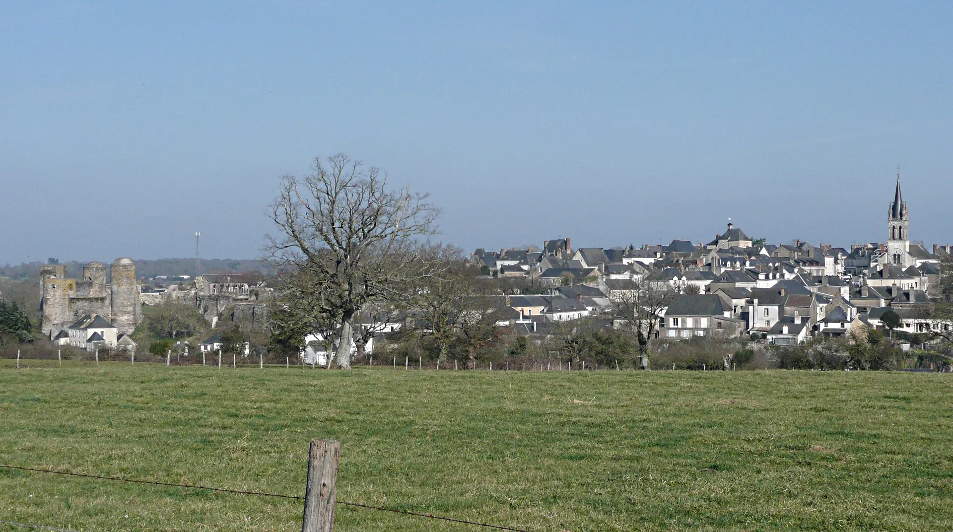 Vue de Ombrée d'Anjou