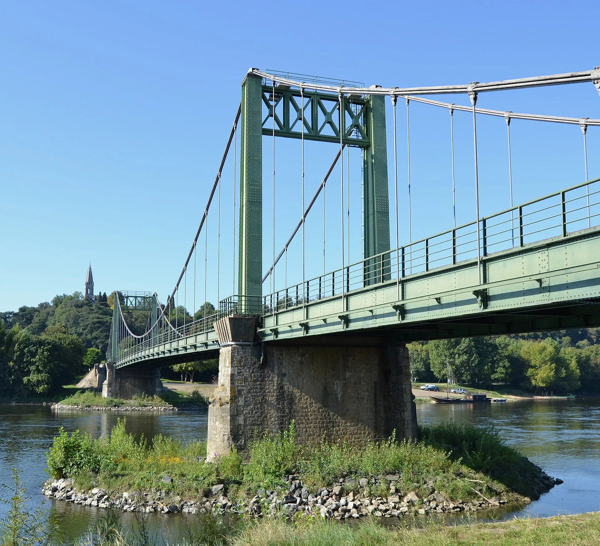 Vue de Gennes-Val-de-Loire