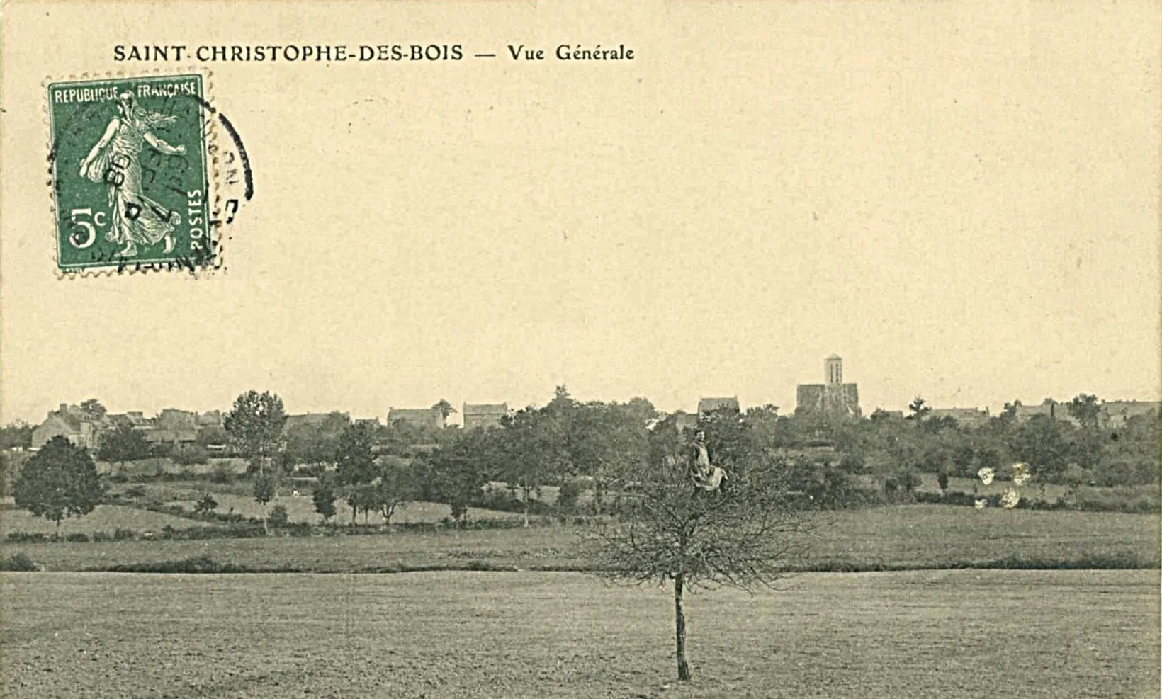 Vue de Saint-Christophe-du-Bois