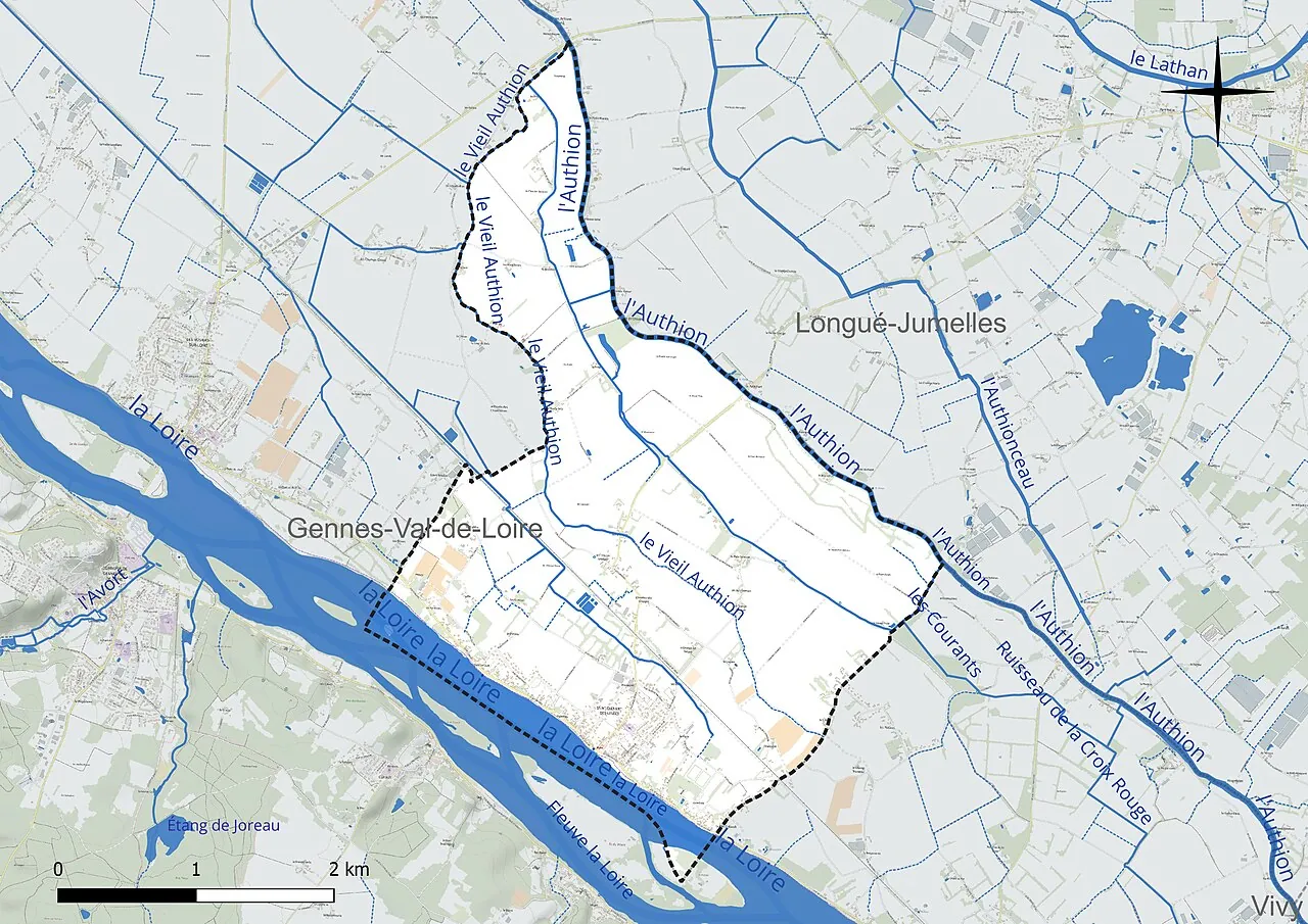 Vue de Saint-Clément-des-Levées