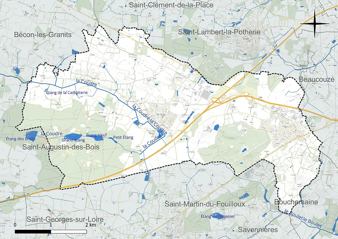 Vue de Saint-Léger-de-Linières