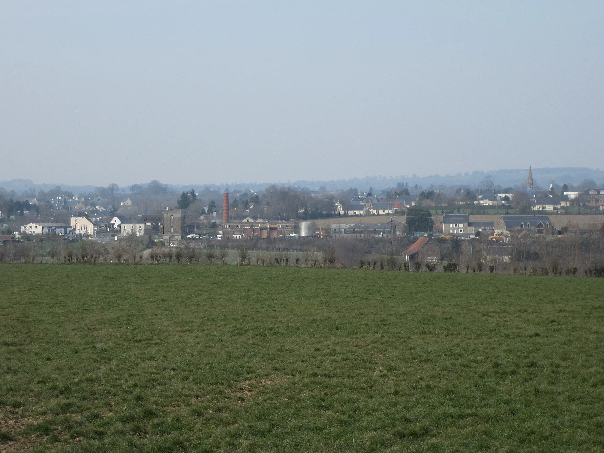 Vue de Brécey