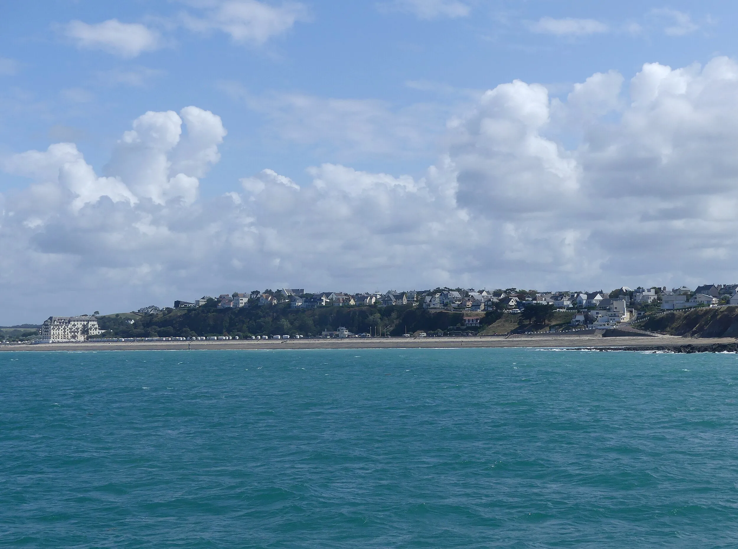 Vue de Donville-les-Bains
