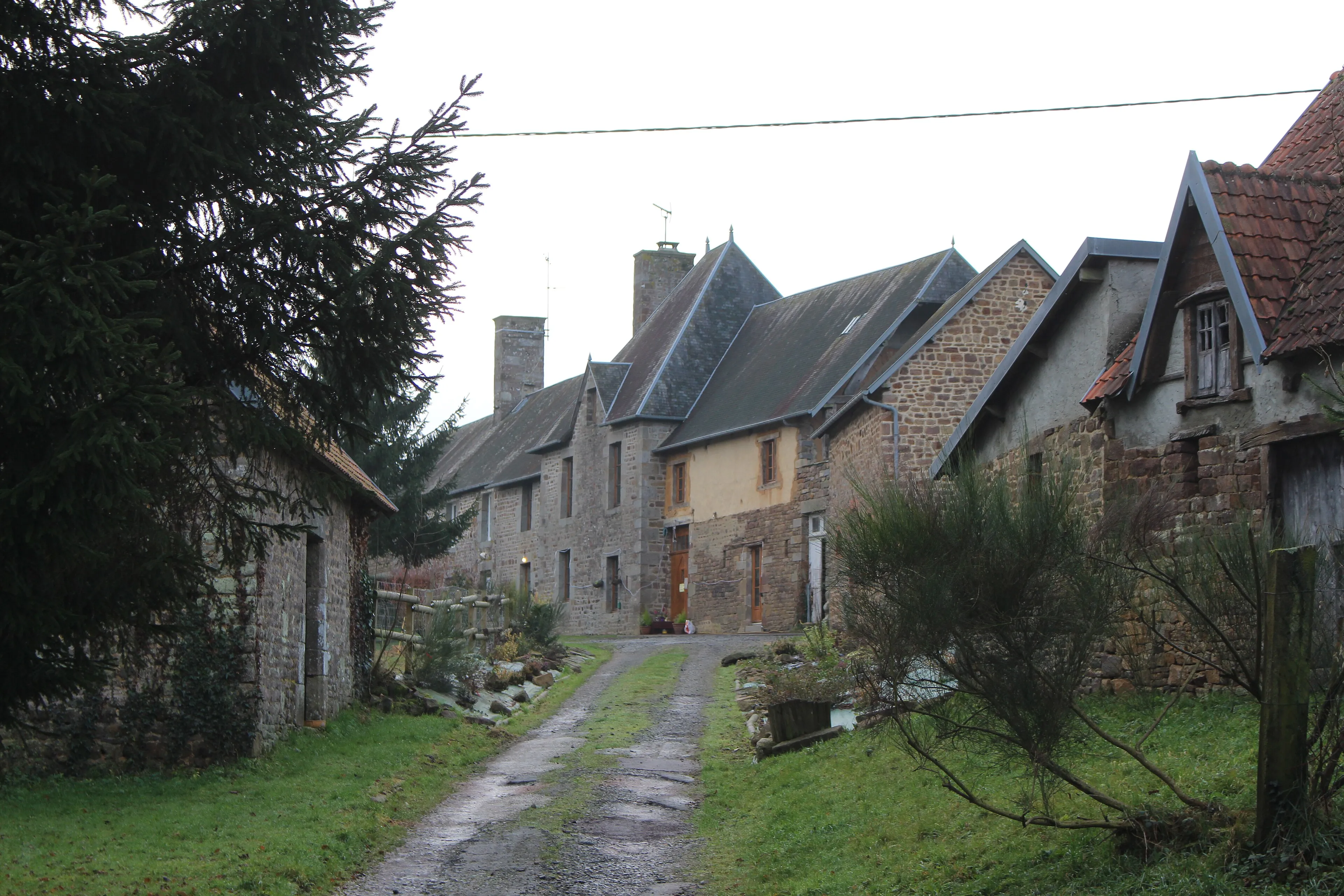 Vue de La Haye-Pesnel