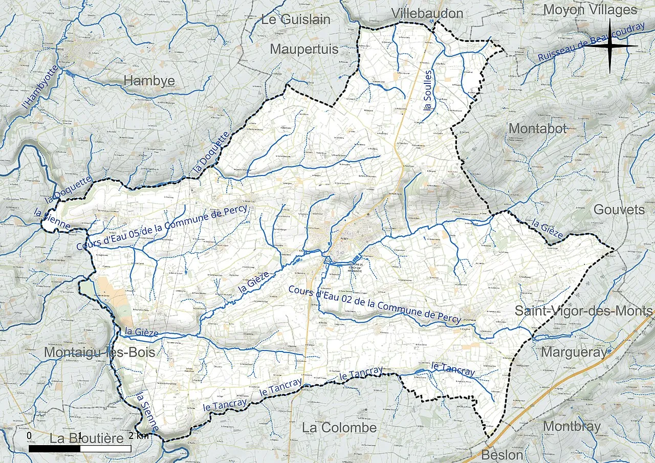 Vue de Percy-en-Normandie