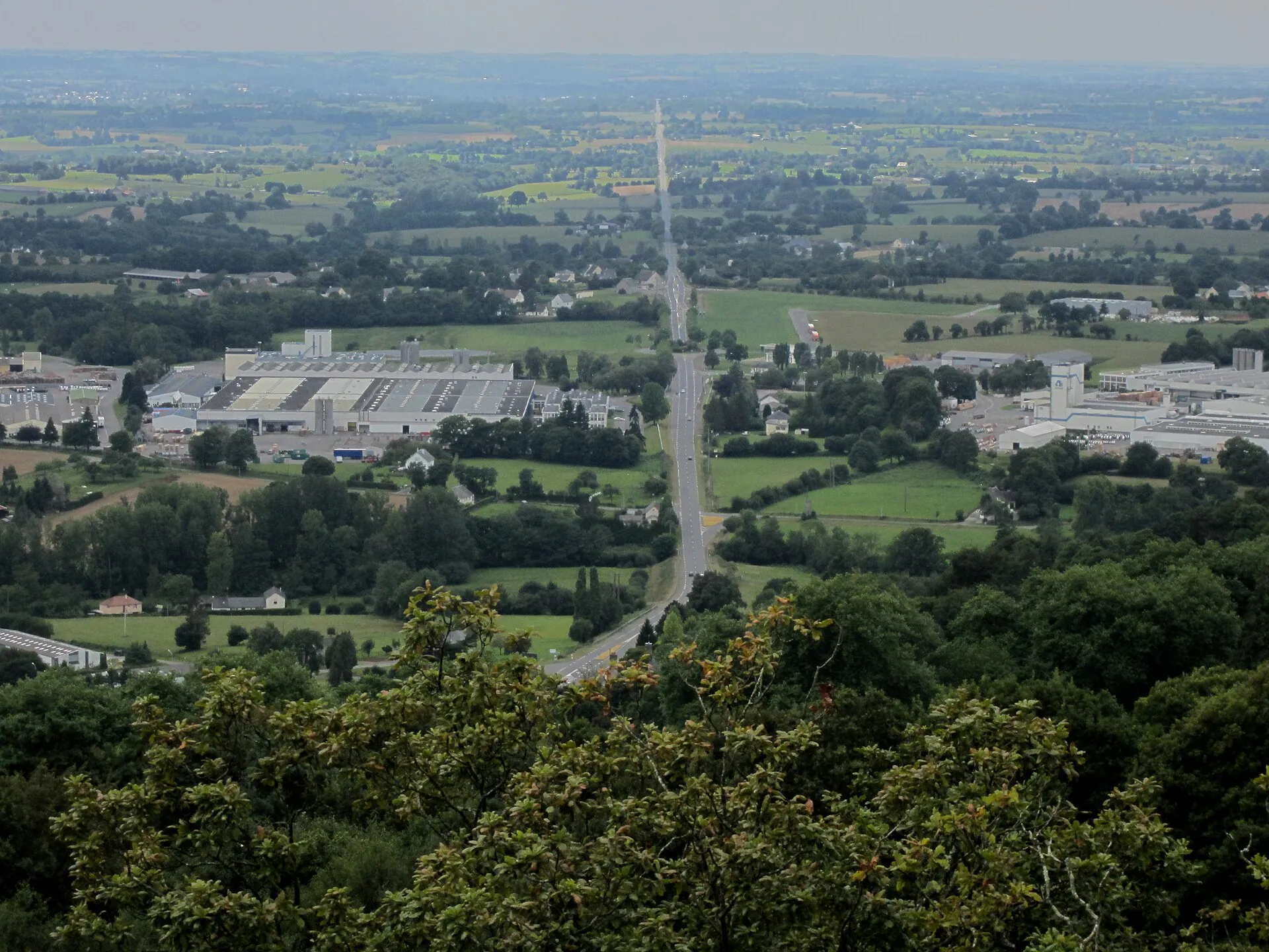 Vue de Saint-Hilaire-du-Harcouët