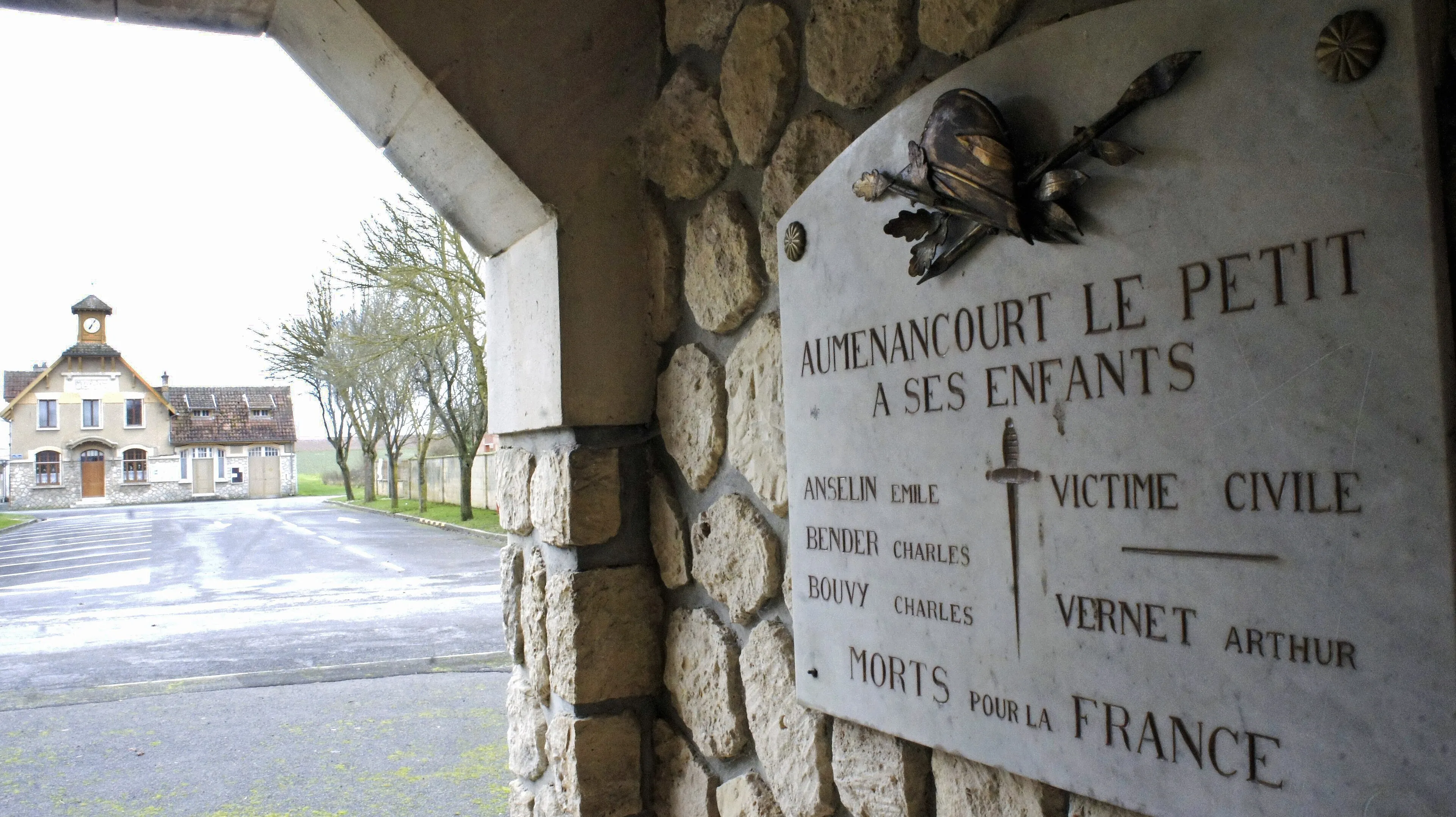 Vue de Auménancourt