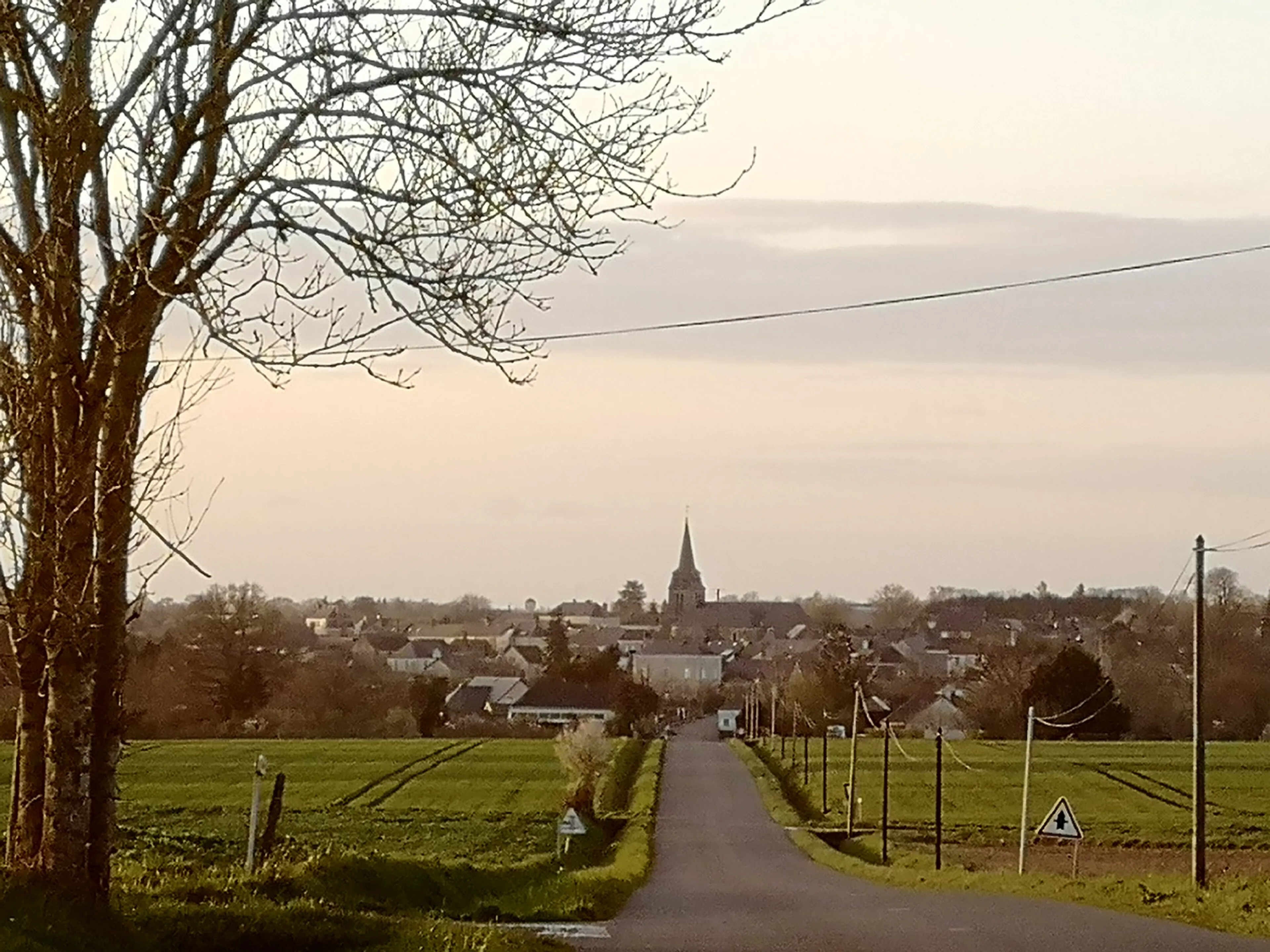 Vue de Bierné-les-Villages